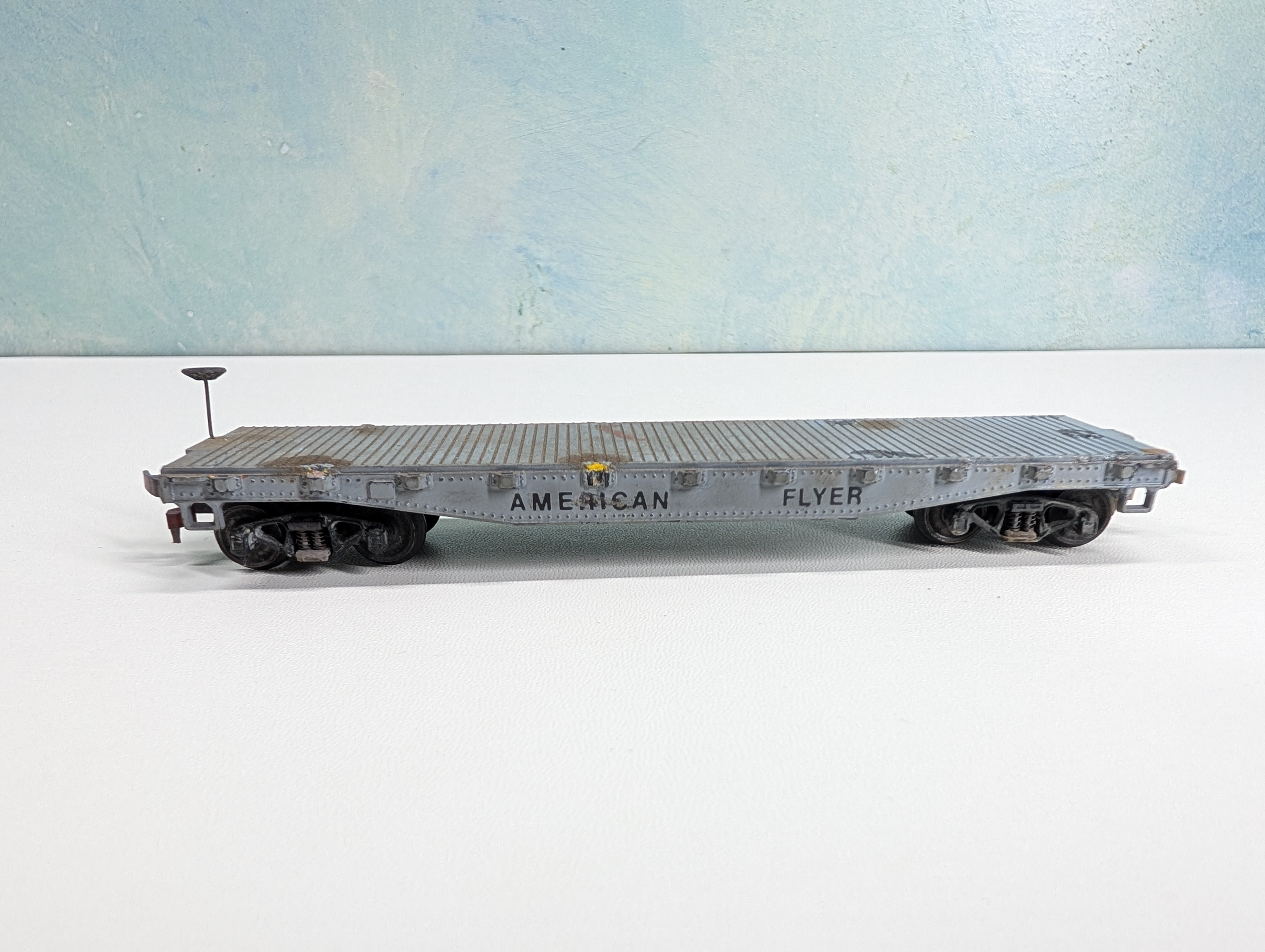 USED Mantua HO Scale Custom American Flyer 40' Flat Car