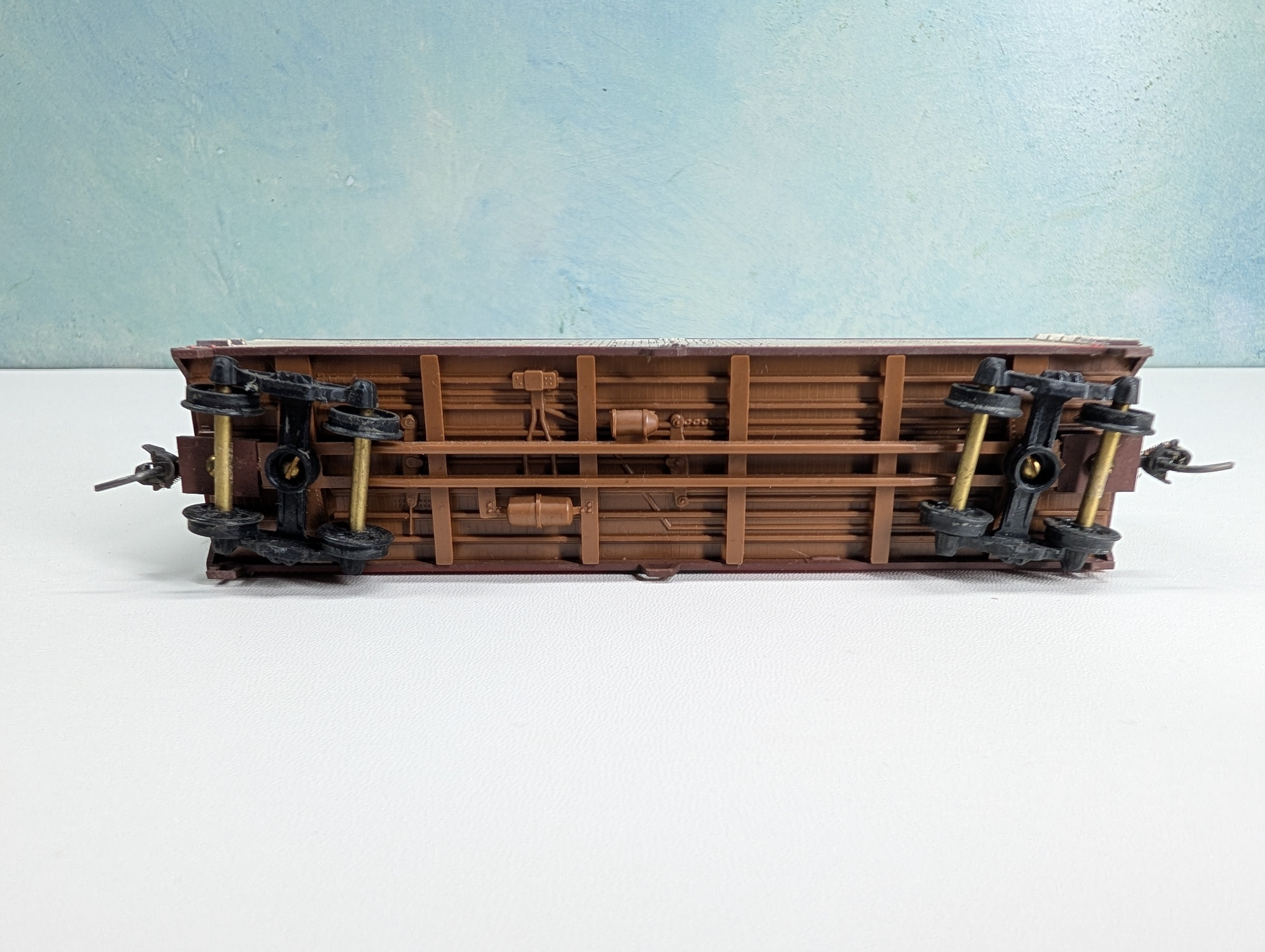 USED Walthers HO Scale 40' DS Wood Reefer Box Car Peter Fox & Sons PFOX #507