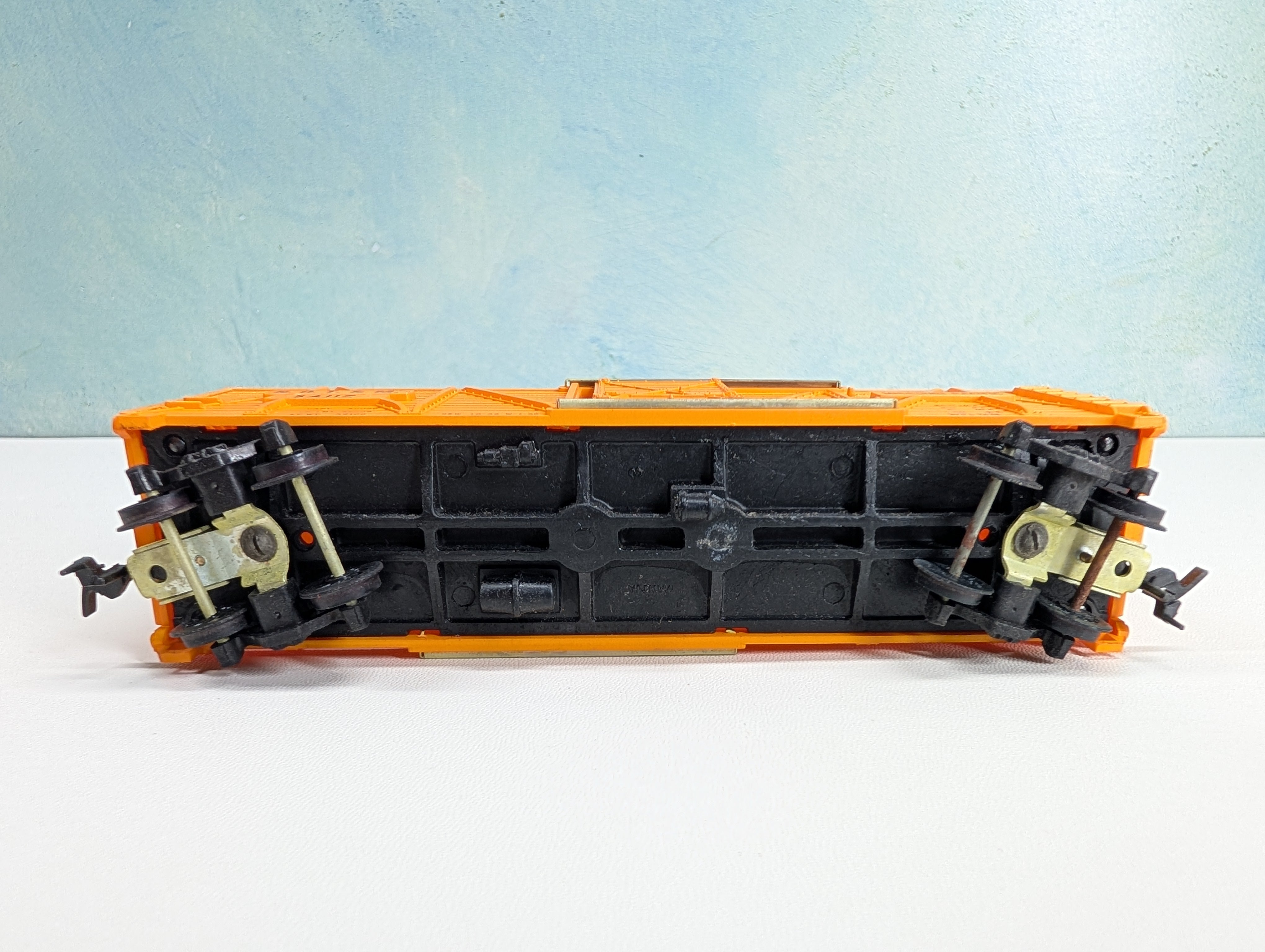 USED Mantua HO Scale 40' Livestock Cattle Car Missouri Pacific NOT&M #54117