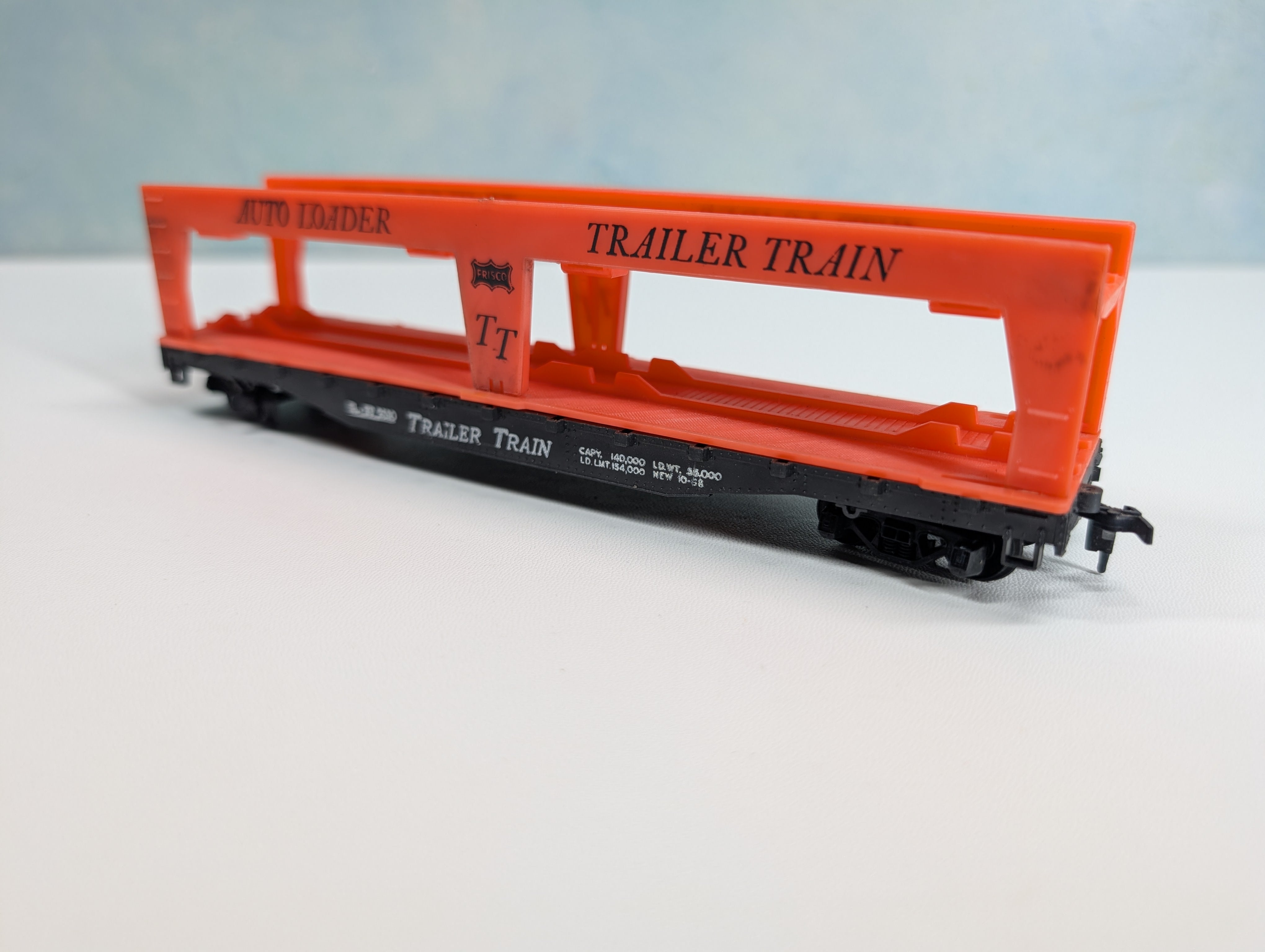 USED Mantua HO Scale Auto Loader Flat Car Trailer Train SL-SF #2530