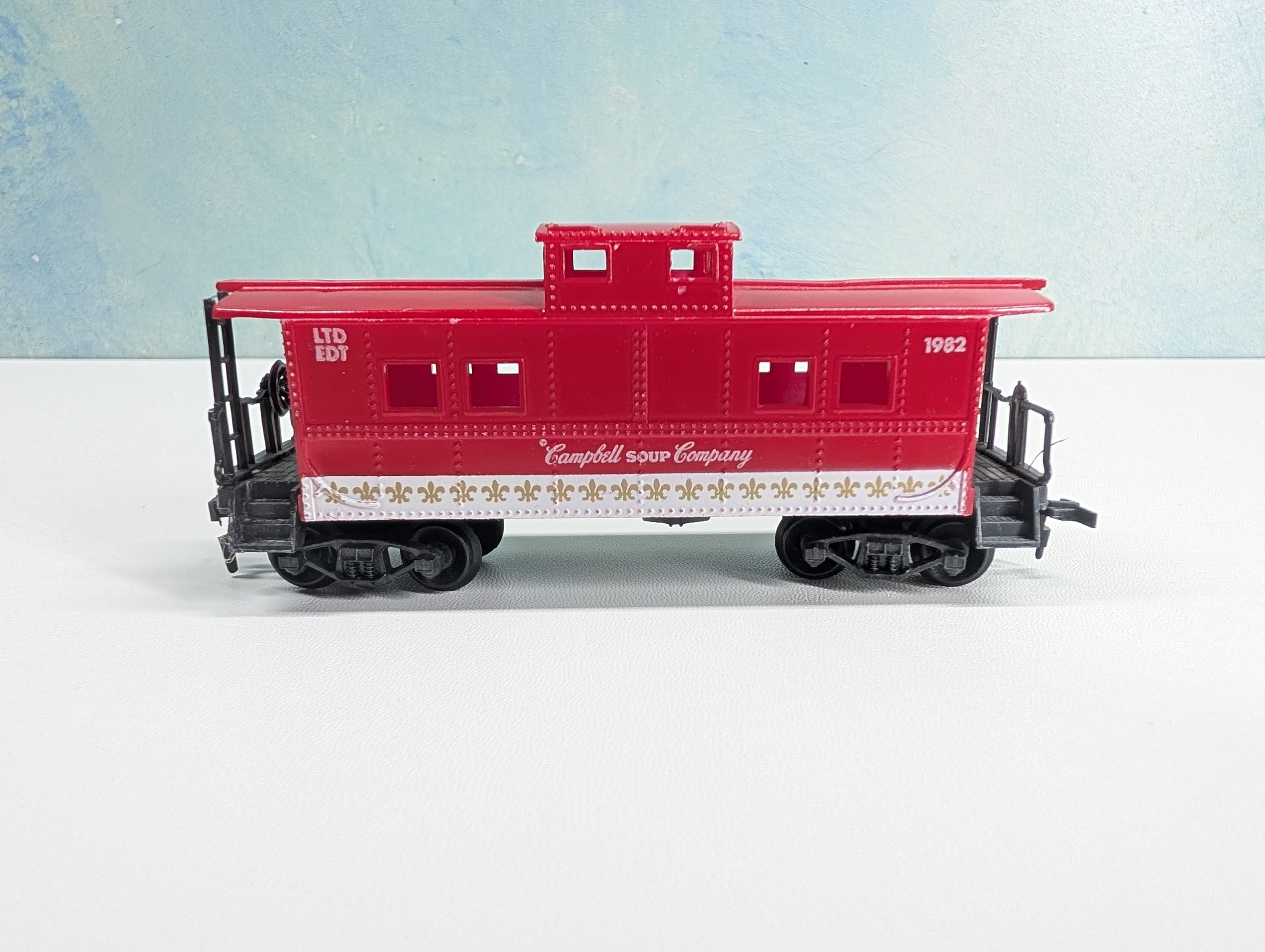 USED Life-Like HO Scale Caboose Campbell's #1982