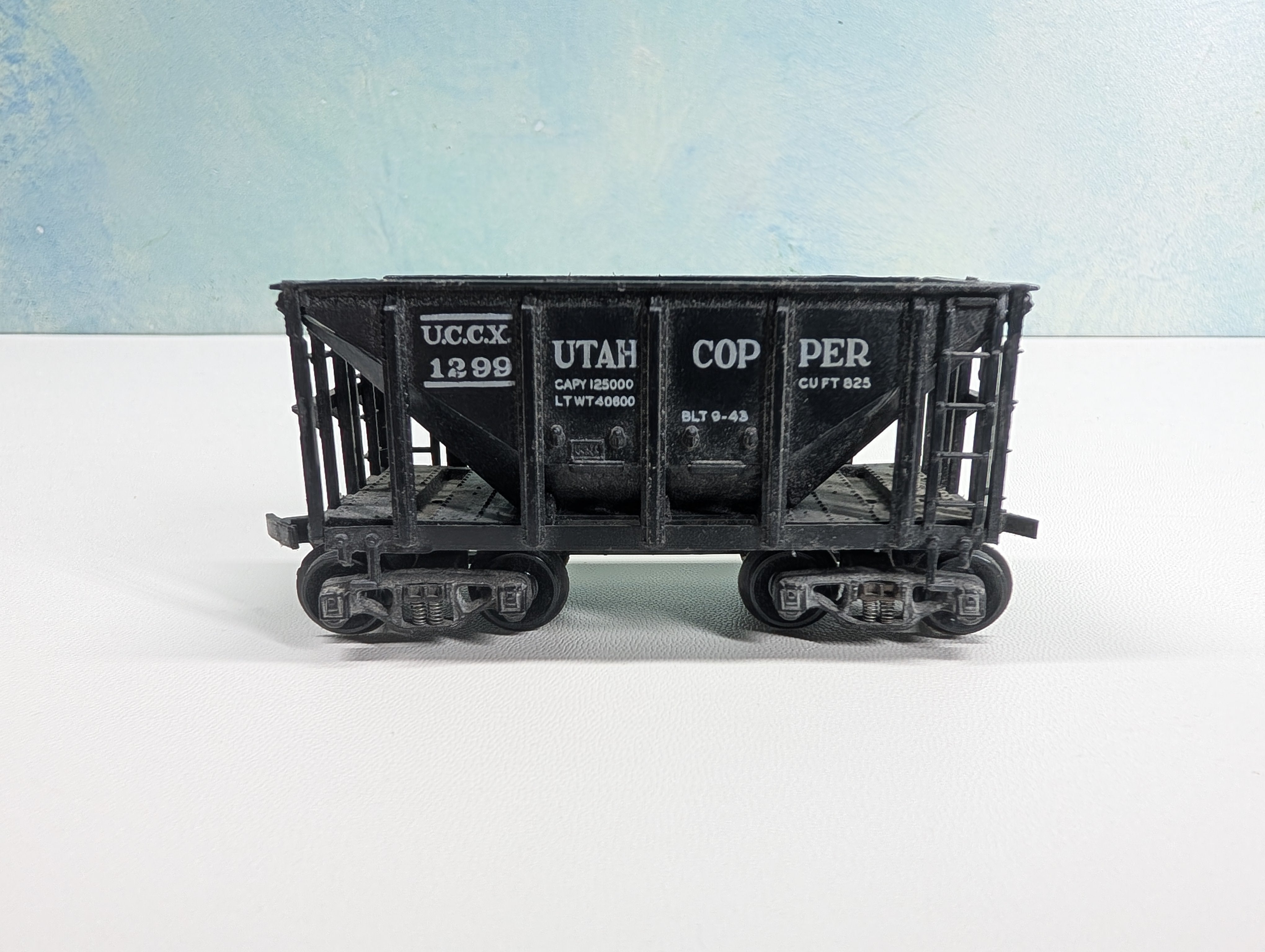 USED Varney HO Scale Ore Car Utah Copper UCCX #1299