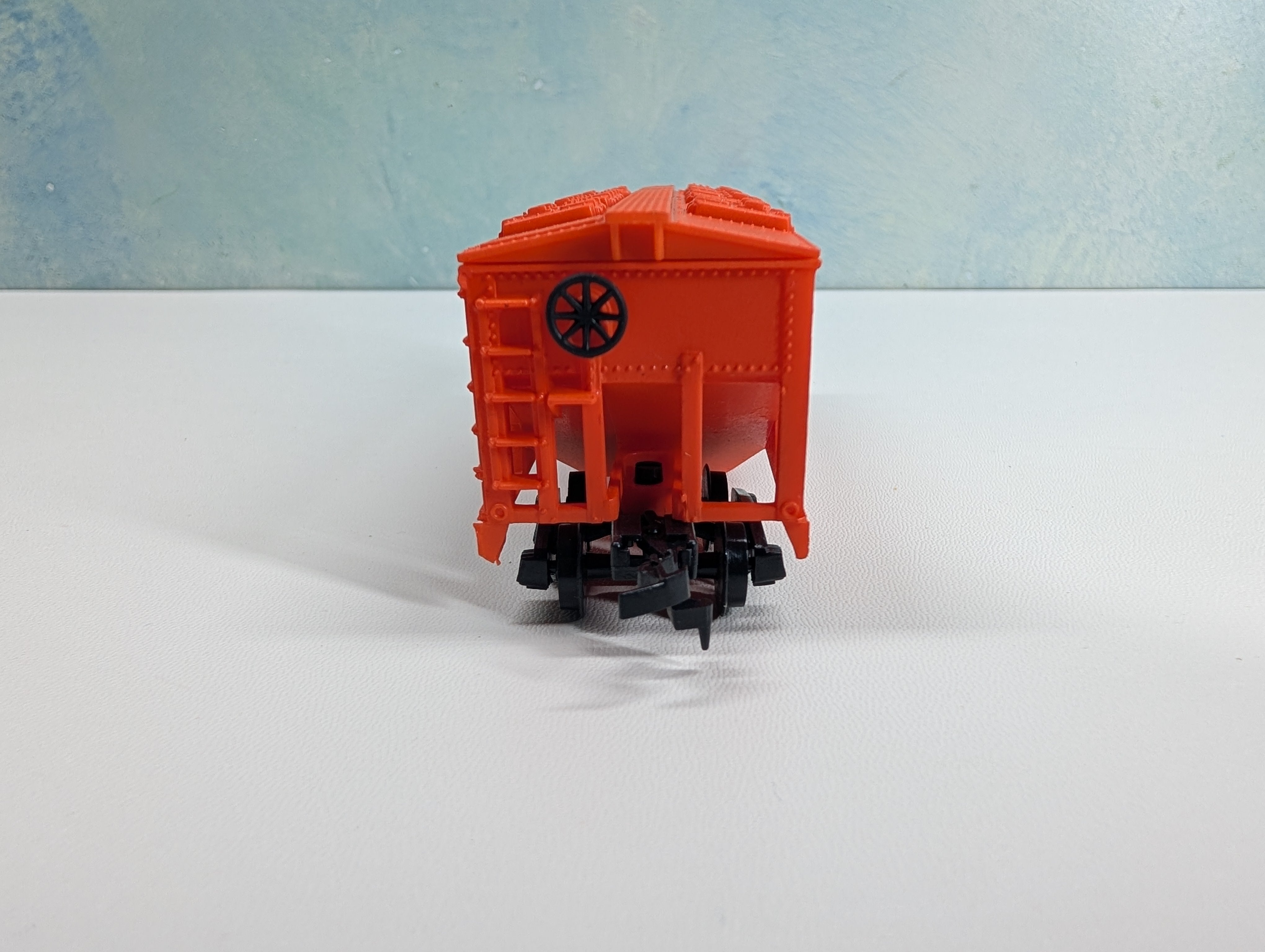 USED Life-Like HO Scale 2 Bay Covered Hopper Rio Grande D&RGW #18350