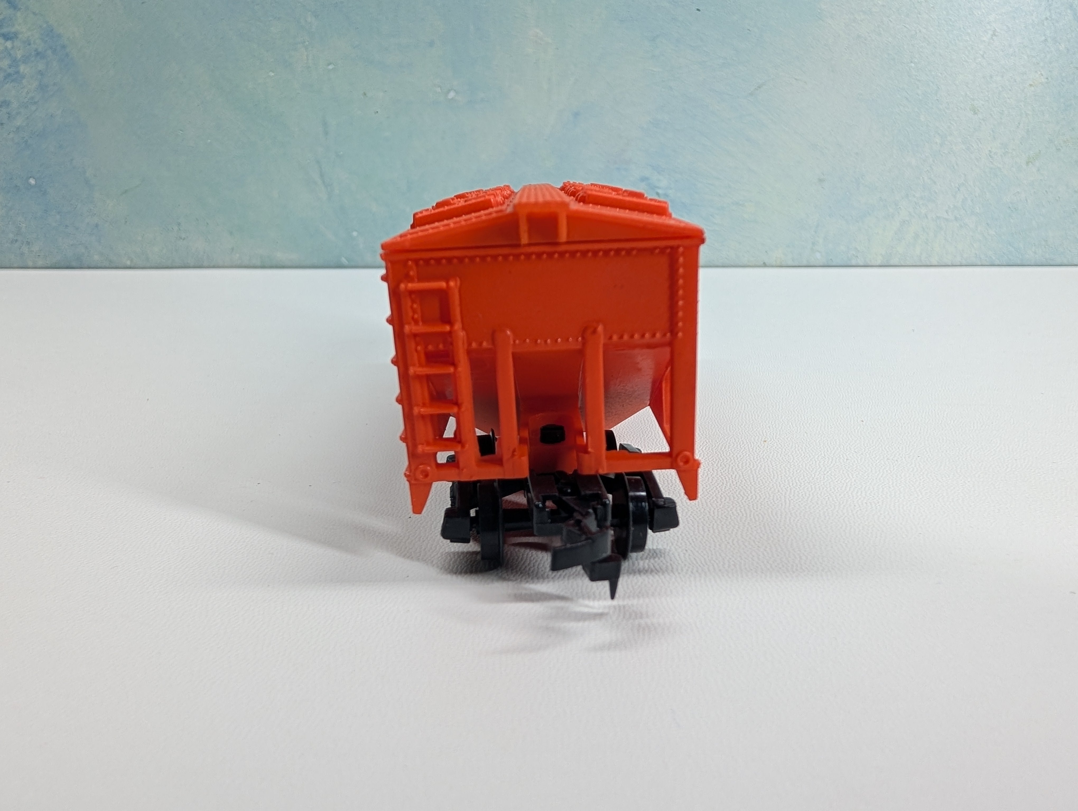 USED Life-Like HO Scale 2 Bay Covered Hopper Rio Grande D&RGW #18350