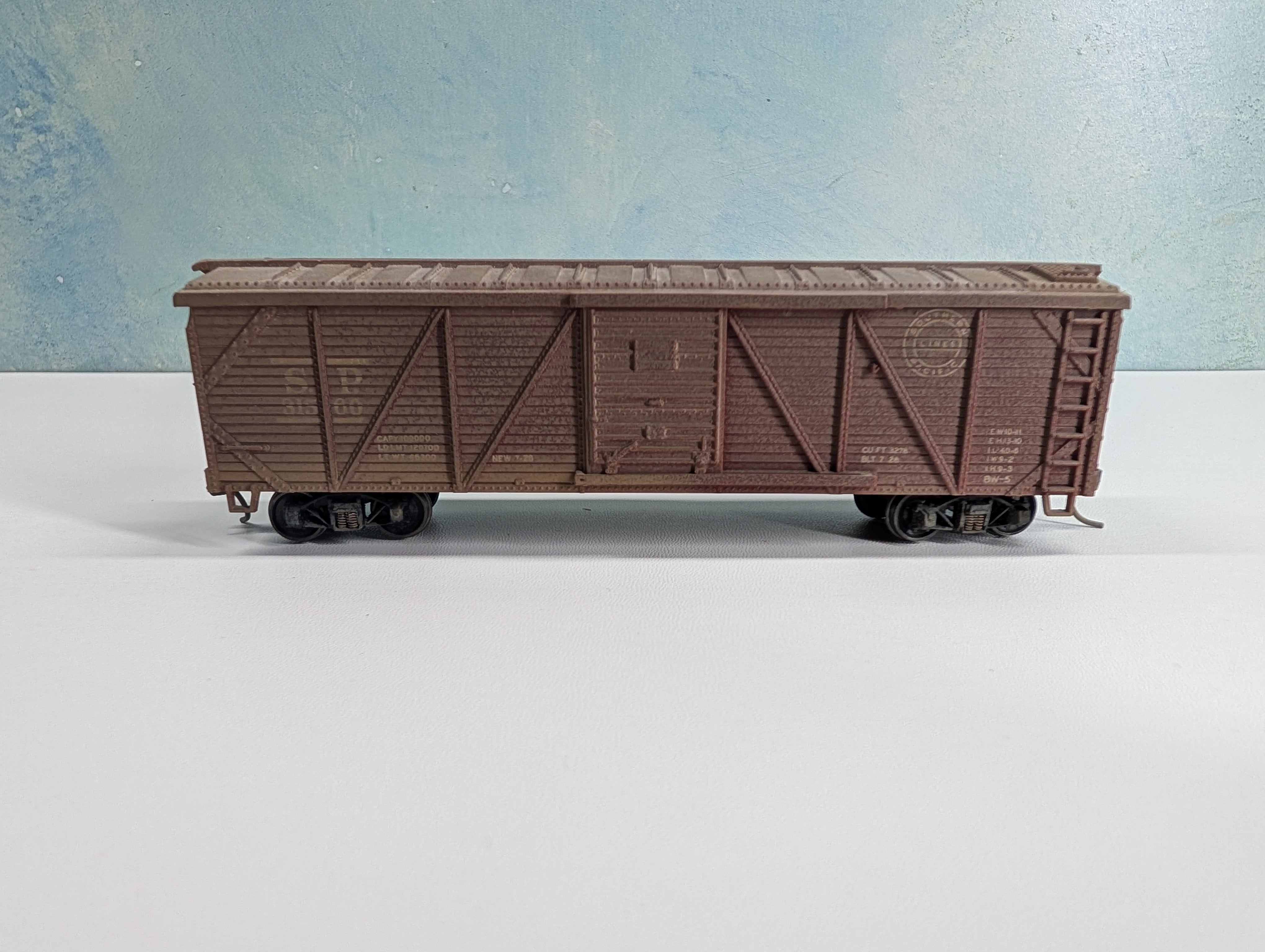 USED Varney HO Scale 42' OB Box Car Southern Pacific SP #31560 Weathered