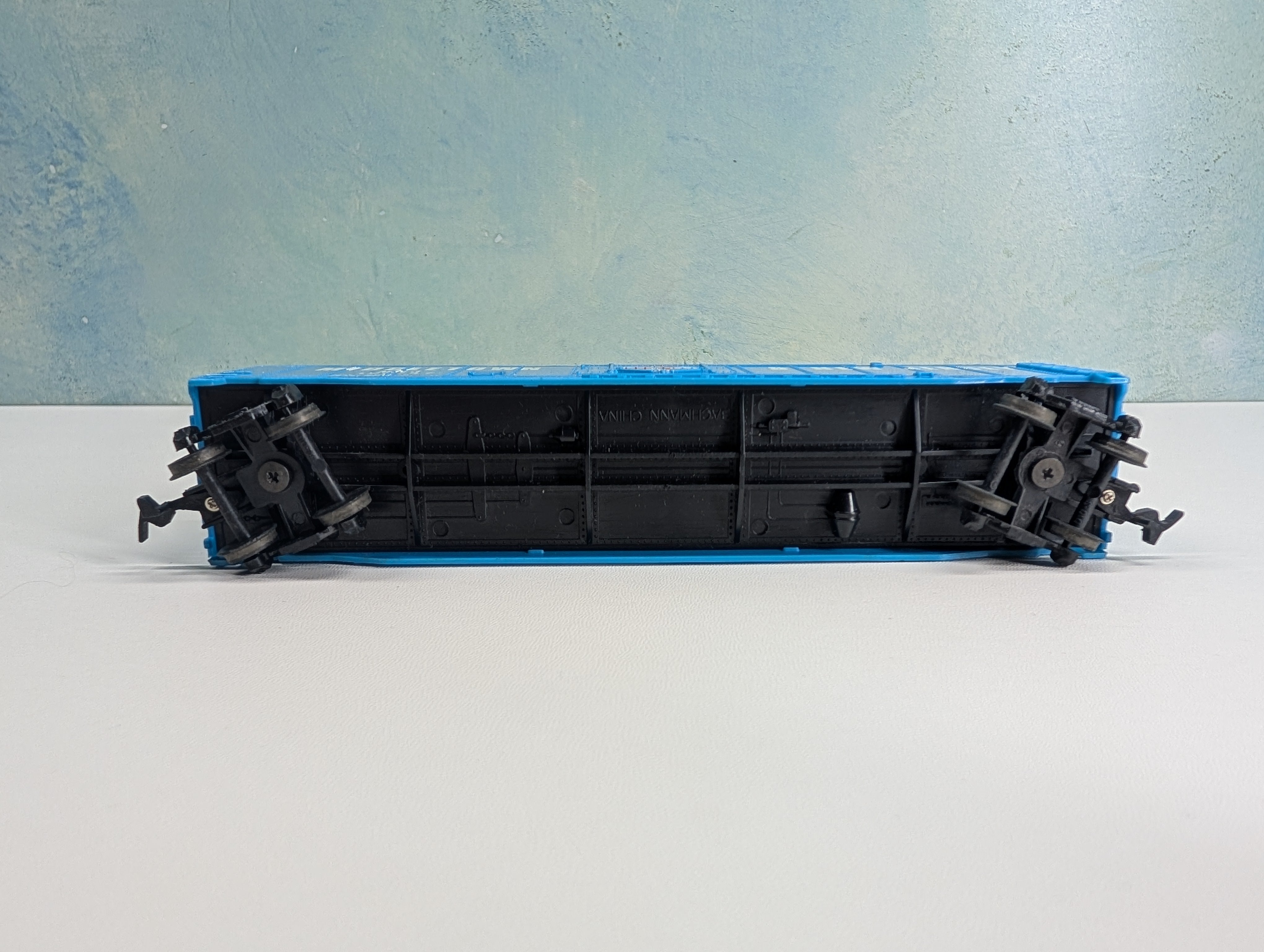 USED Bachmann HO Scale 50' PD Box Car Middletown & New Jersey MNJ #120747