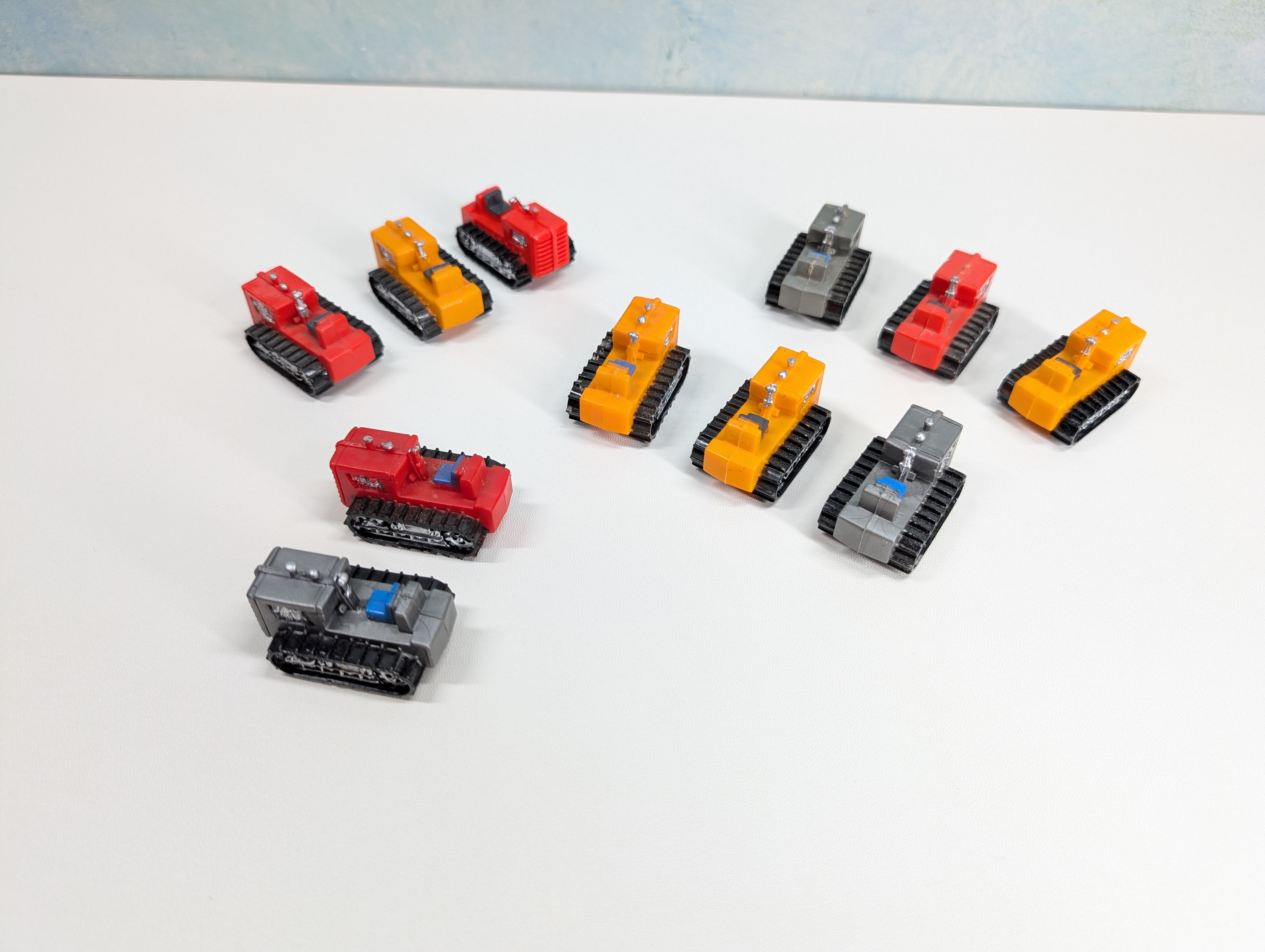 USED Tyco HO Scale Lot of Tractor Loads (11 pcs)