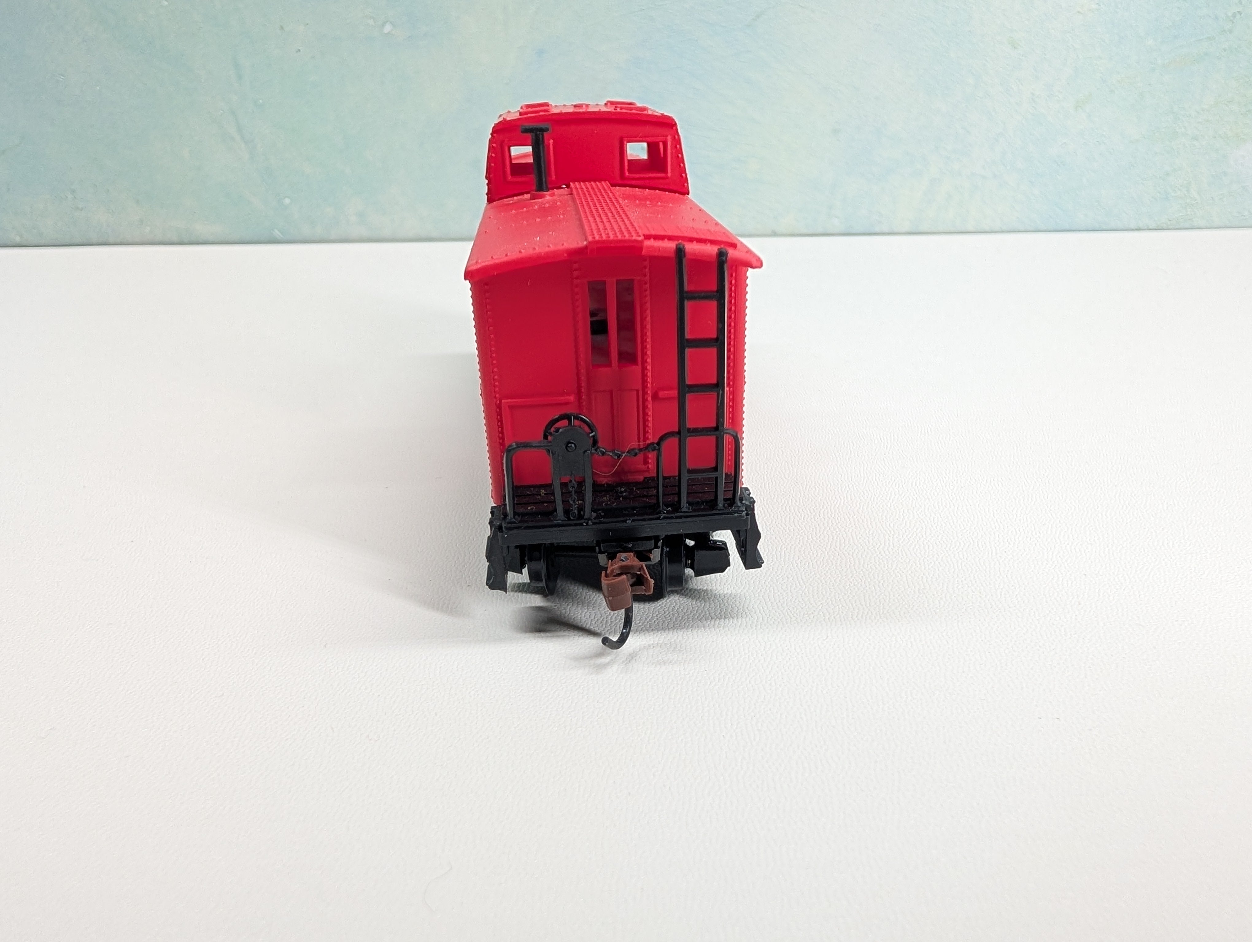 USED Mantua 726-030 HO Scale Heavy 36' Caboose Erie Lackawanna #669