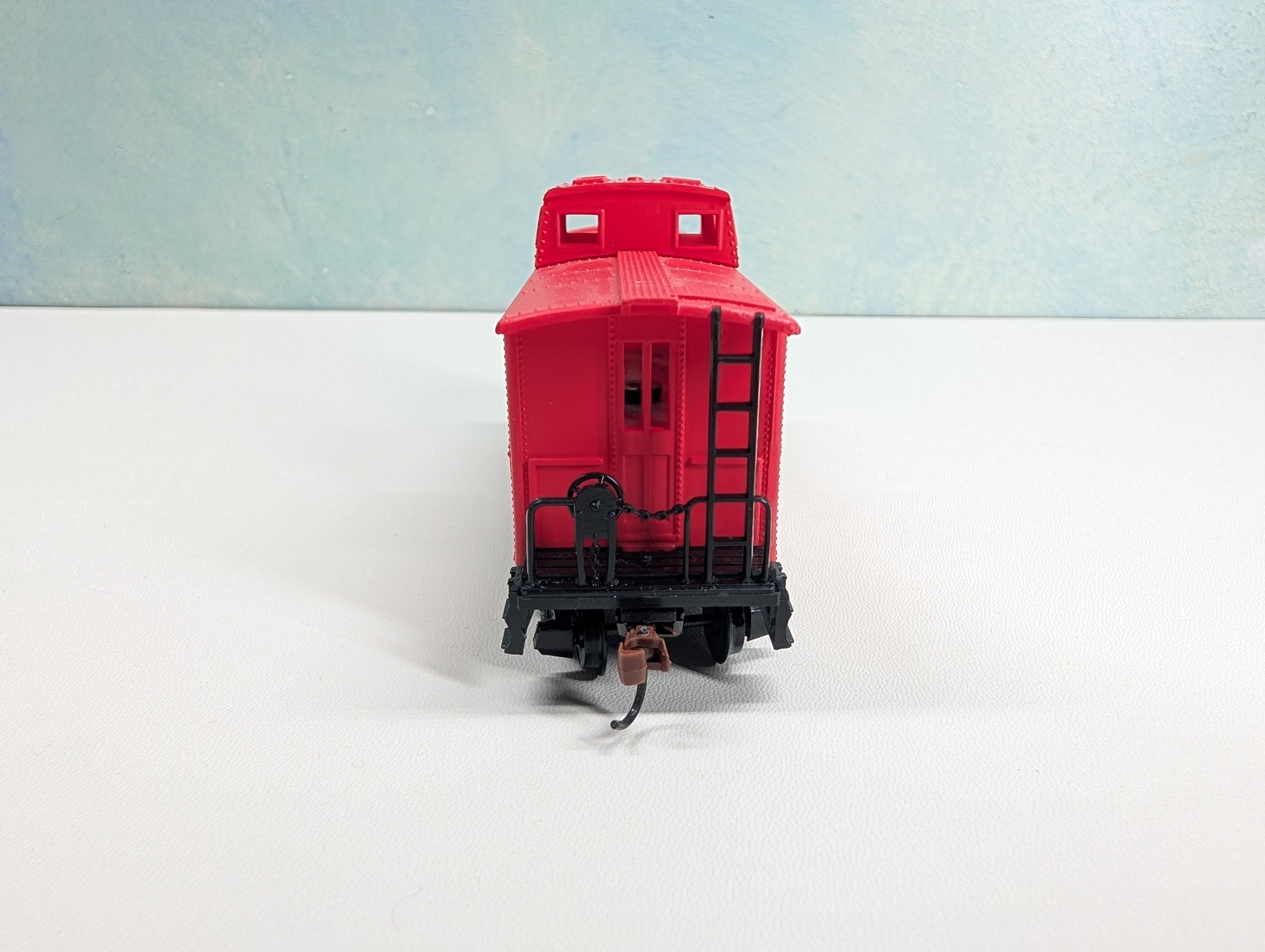 USED Mantua 726-030 HO Scale Heavy 36' Caboose Erie Lackawanna #669