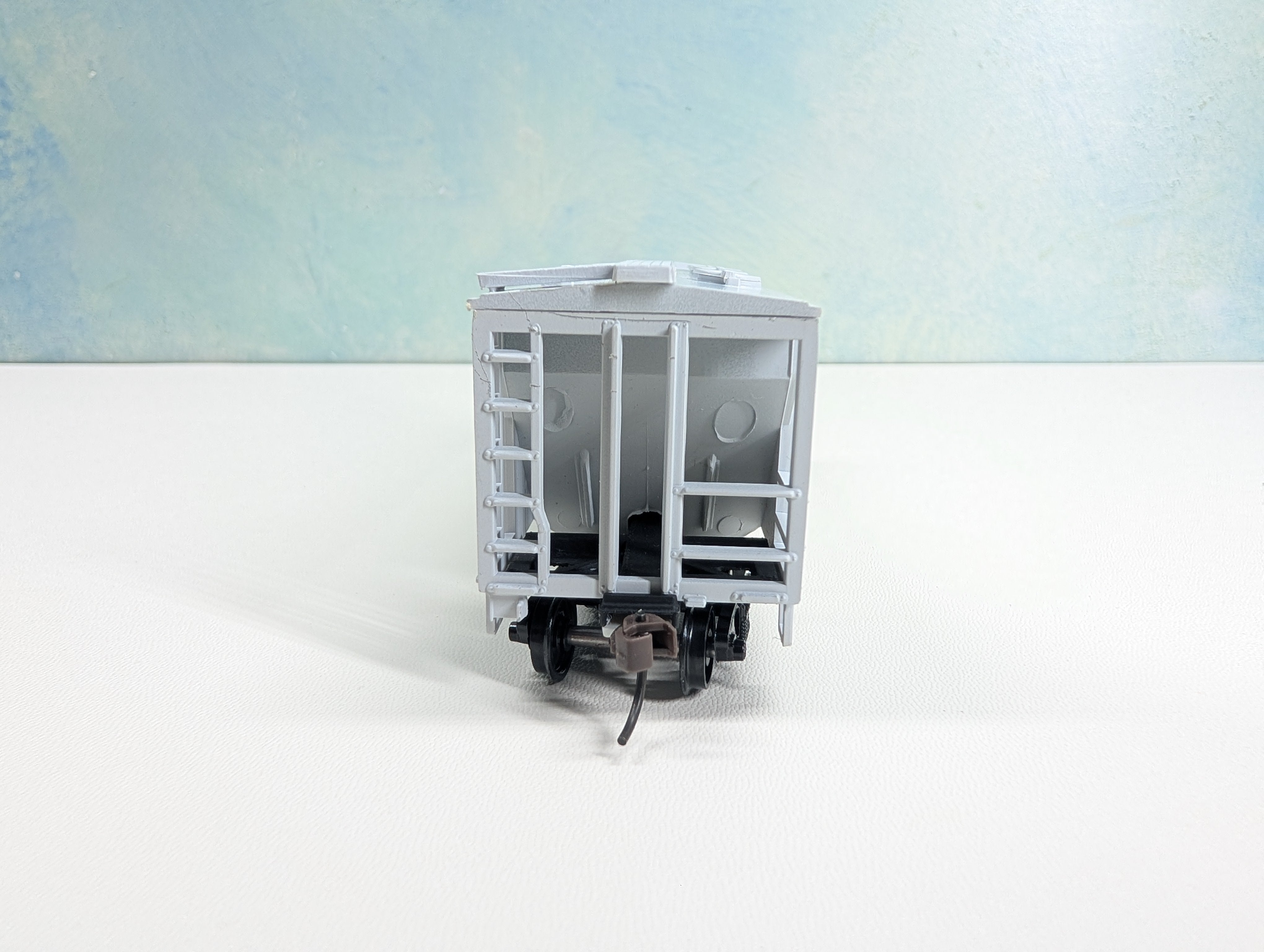 USED Roundhouse HO Scale Covered Hopper Minneapolis & St Louis MStL #70401