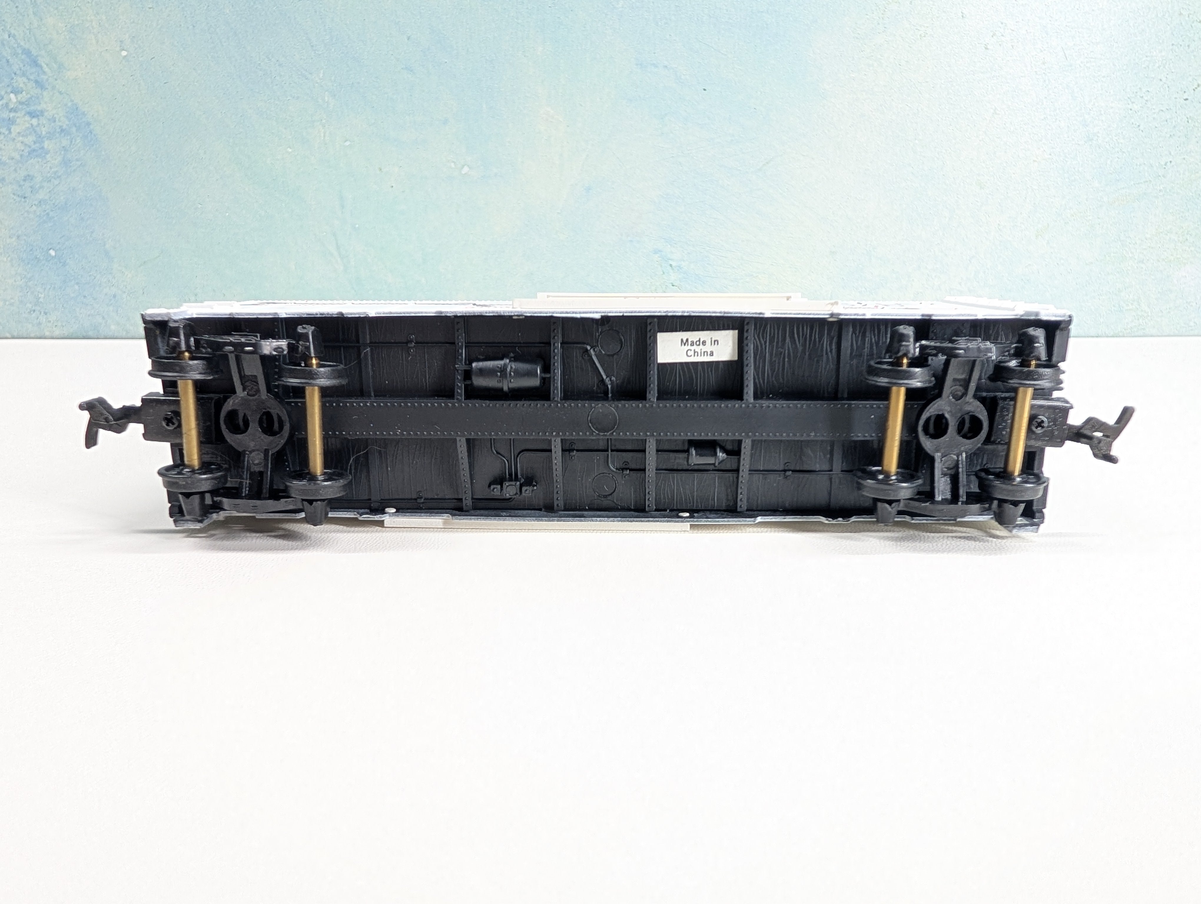 USED Mantua HO Scale Heavy Box Car Lehigh Valley Map