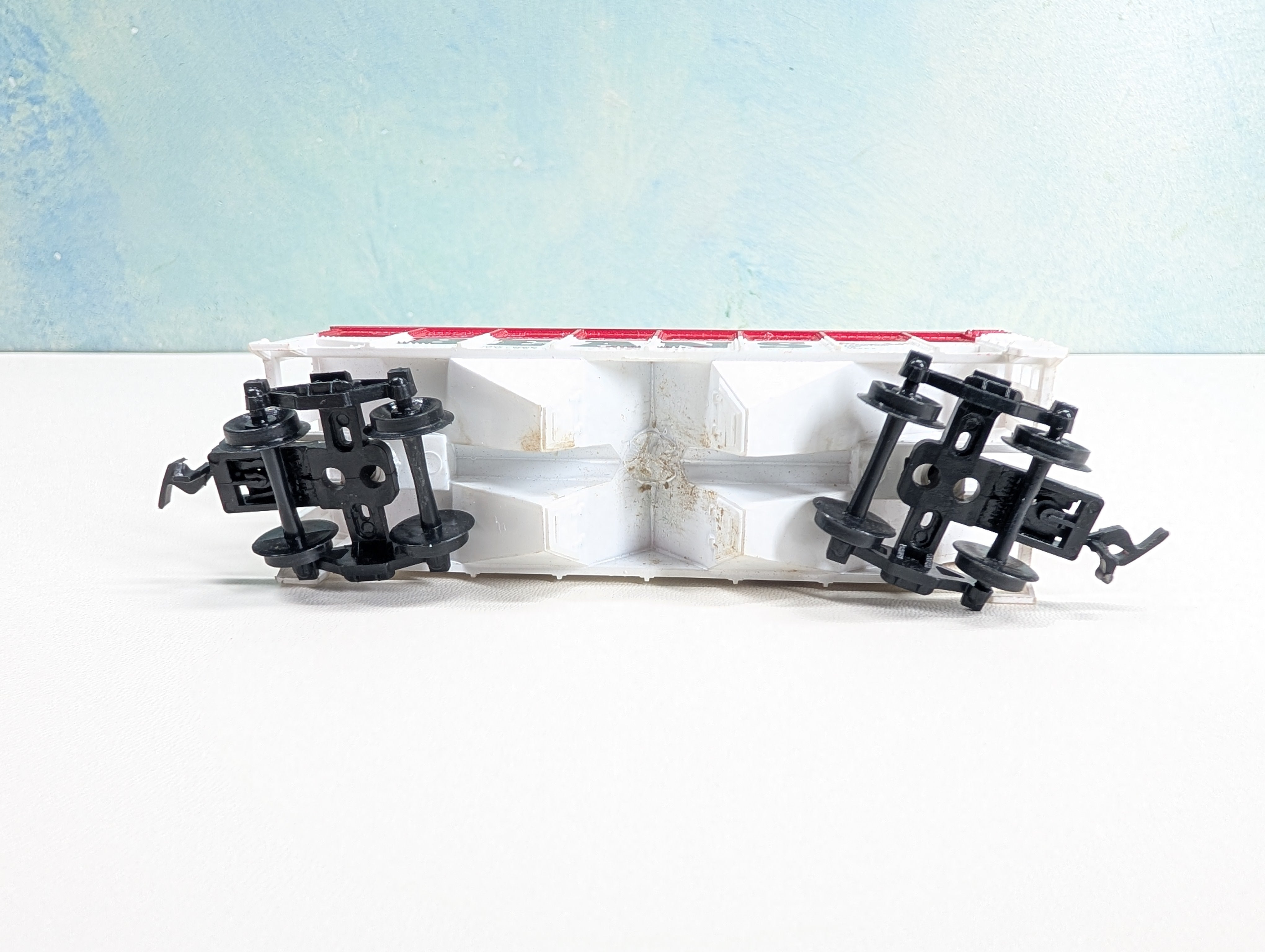 USED Life-Like HO Scale Covered Billboard Hopper Campbell's Beans