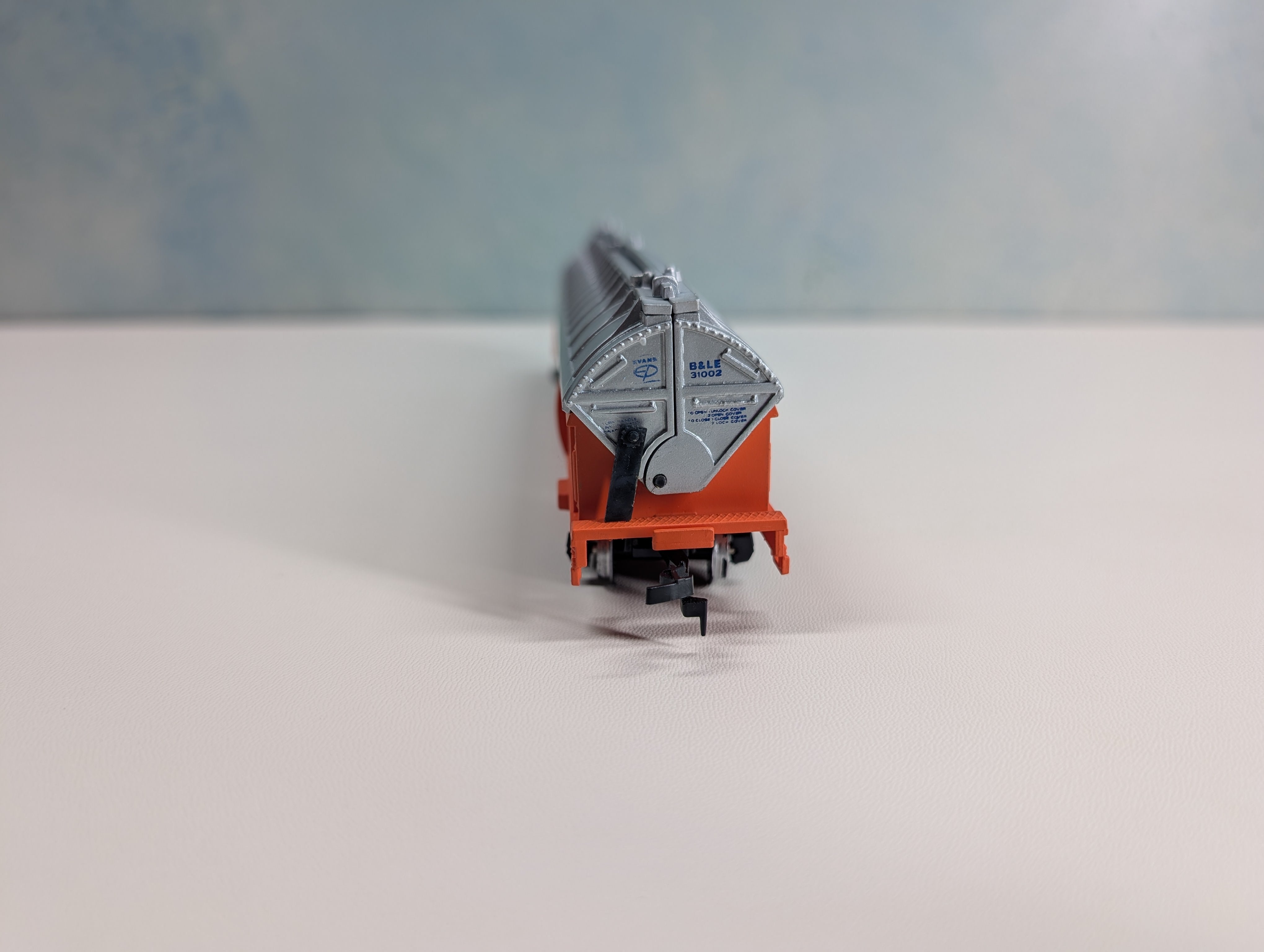 USED Bachmann HO Scale Coil Car Bessemer and Lake Erie B&LE #31002