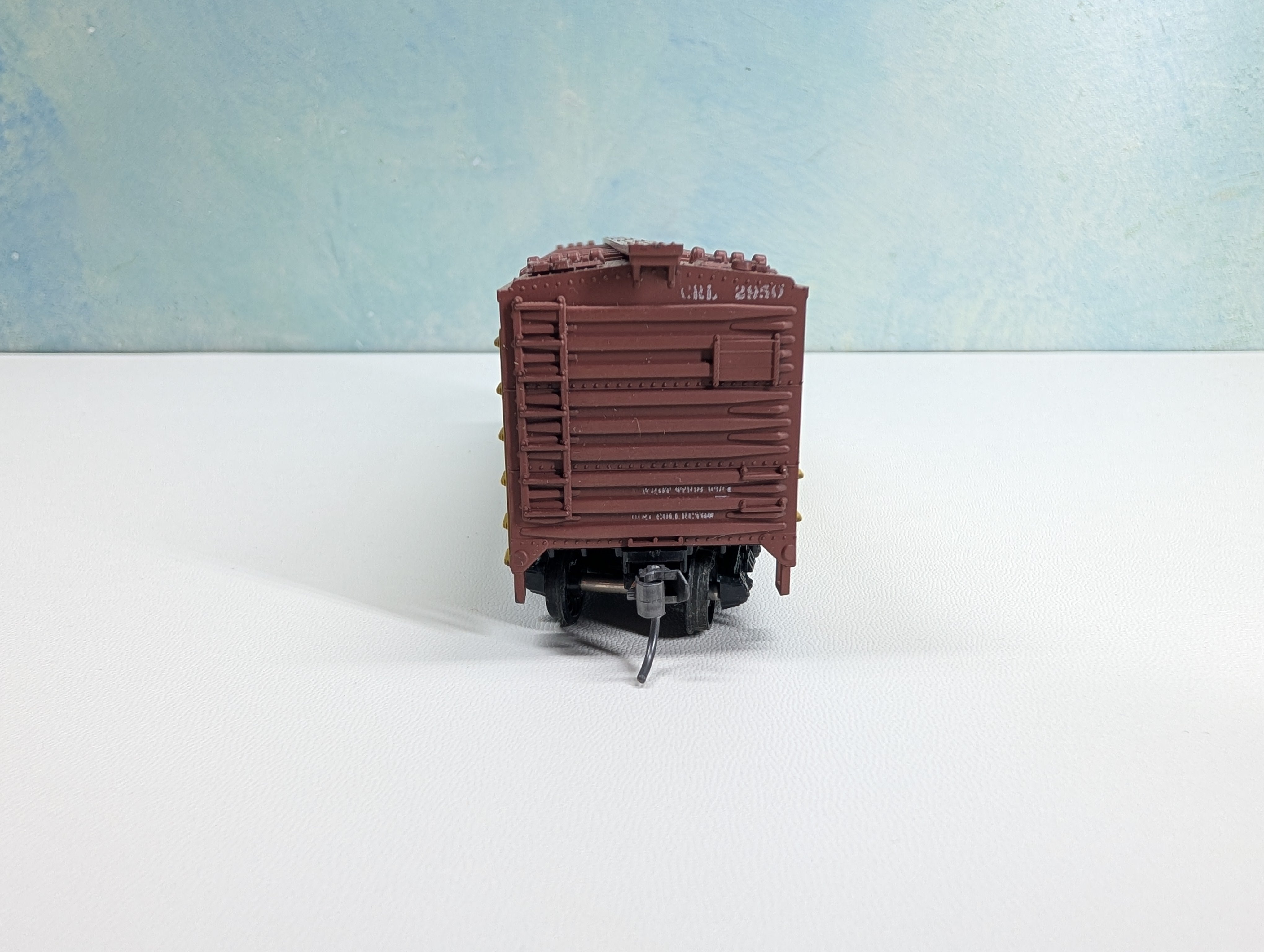 USED TRAIN MINIATURE 8052 HO Scale Wood Reefer Old Dutch Cleanser #2950