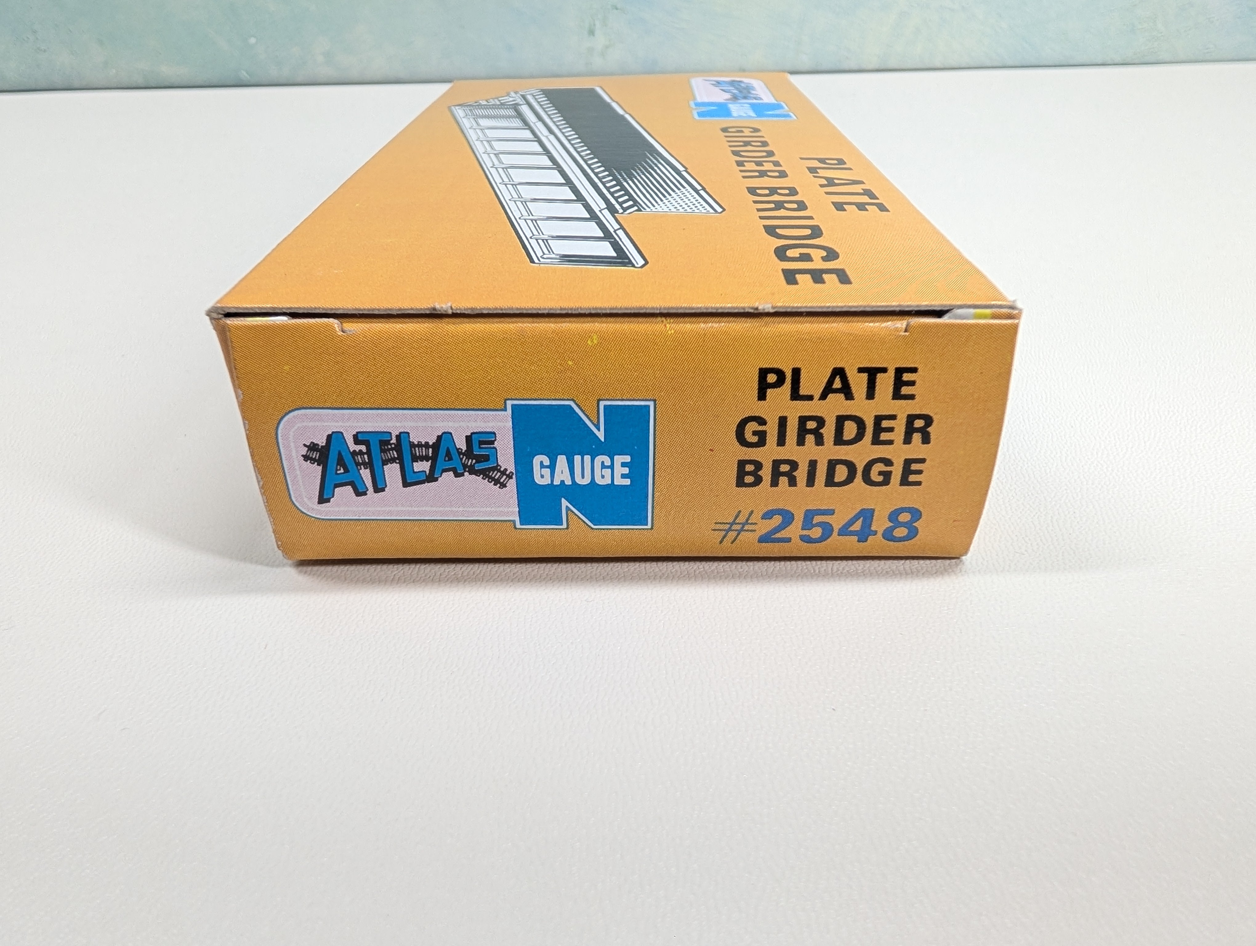 Atlas 2548 N Scale Plate Girder Bridge, Nickel Silver
