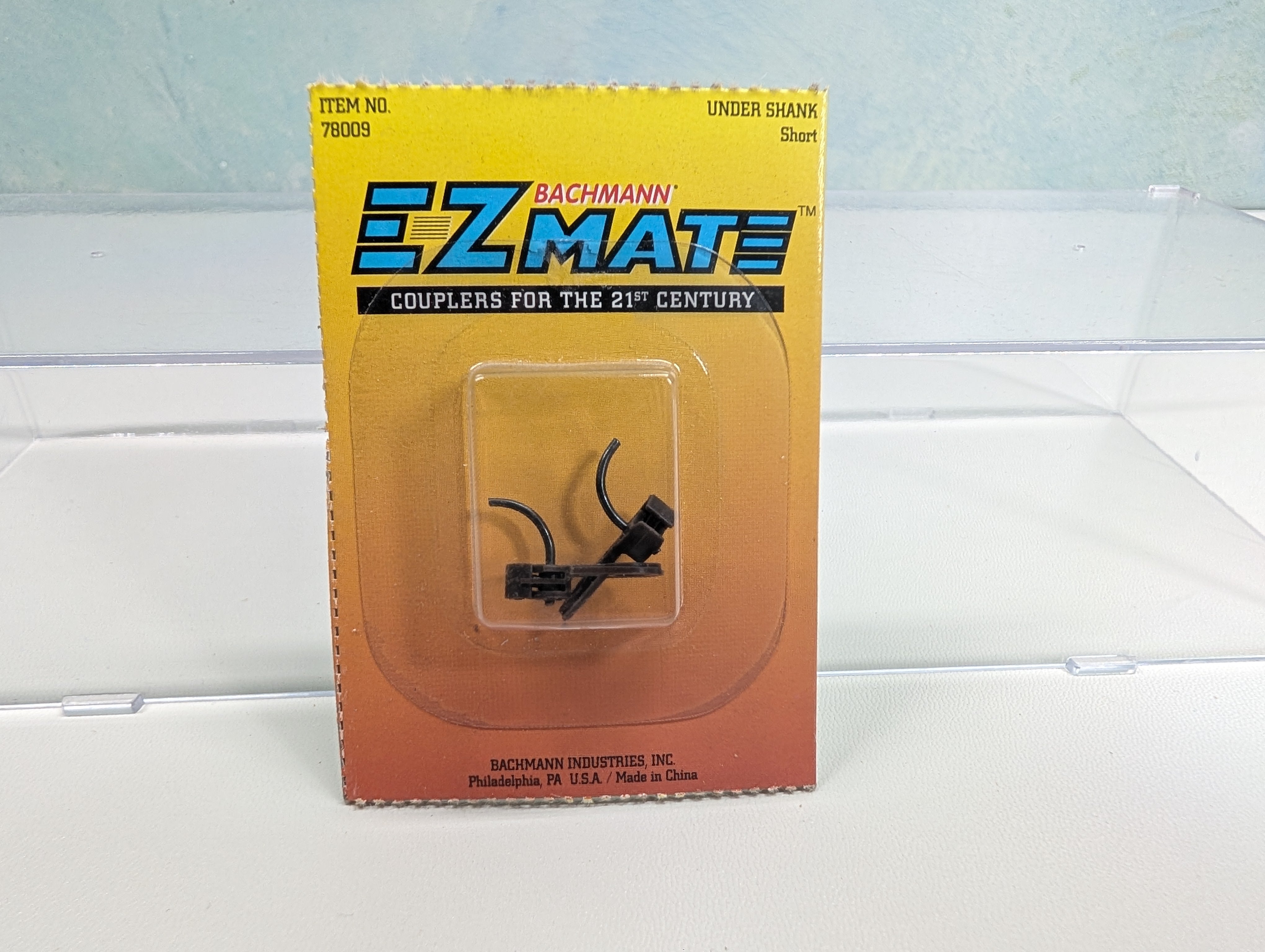 Bachmann 78009 HO Scale Under Shank, Short E-Z Mate Couplers (2 pcs)