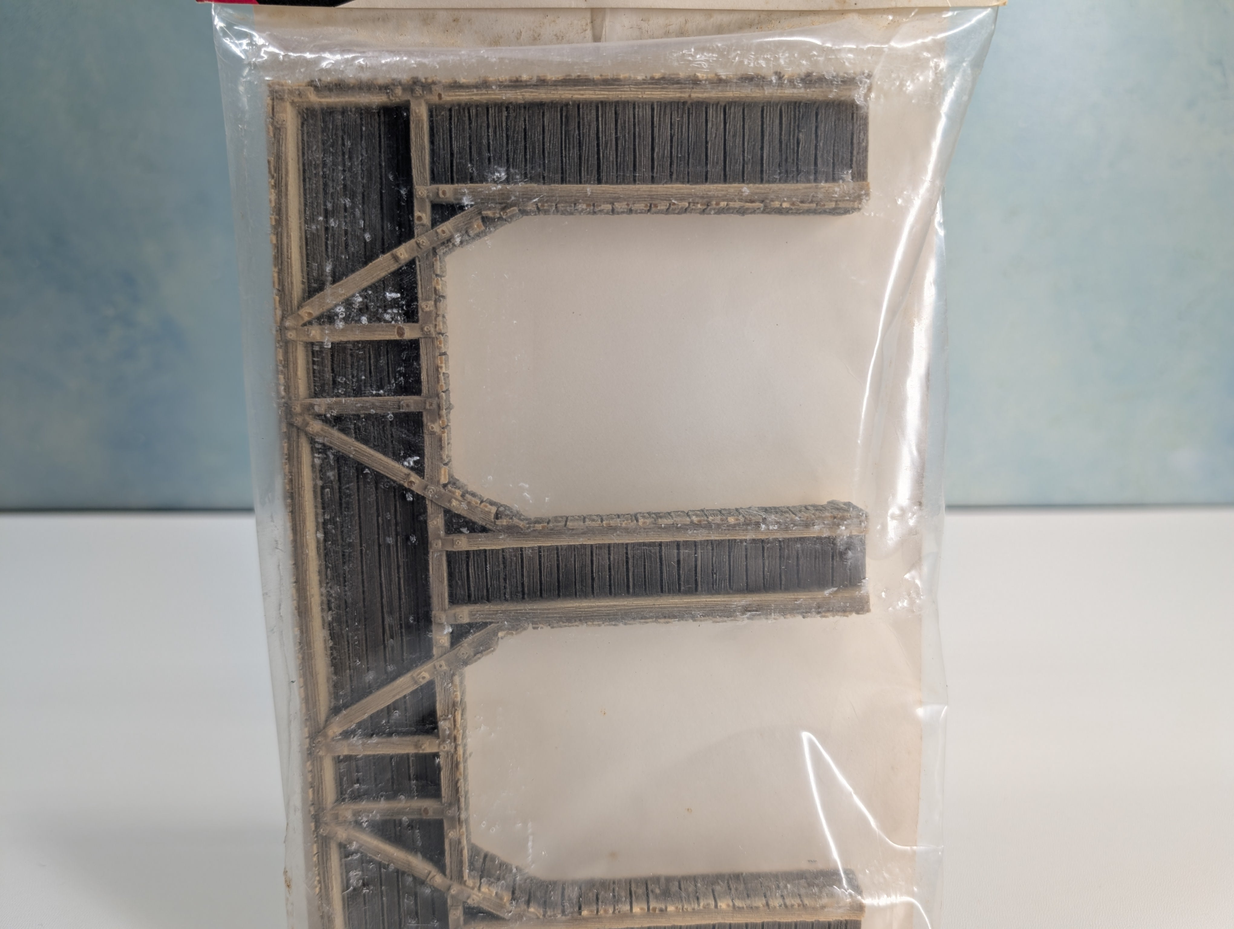 Pre-Size Model Specialties HO Scale Double Timber Tunnel Portal