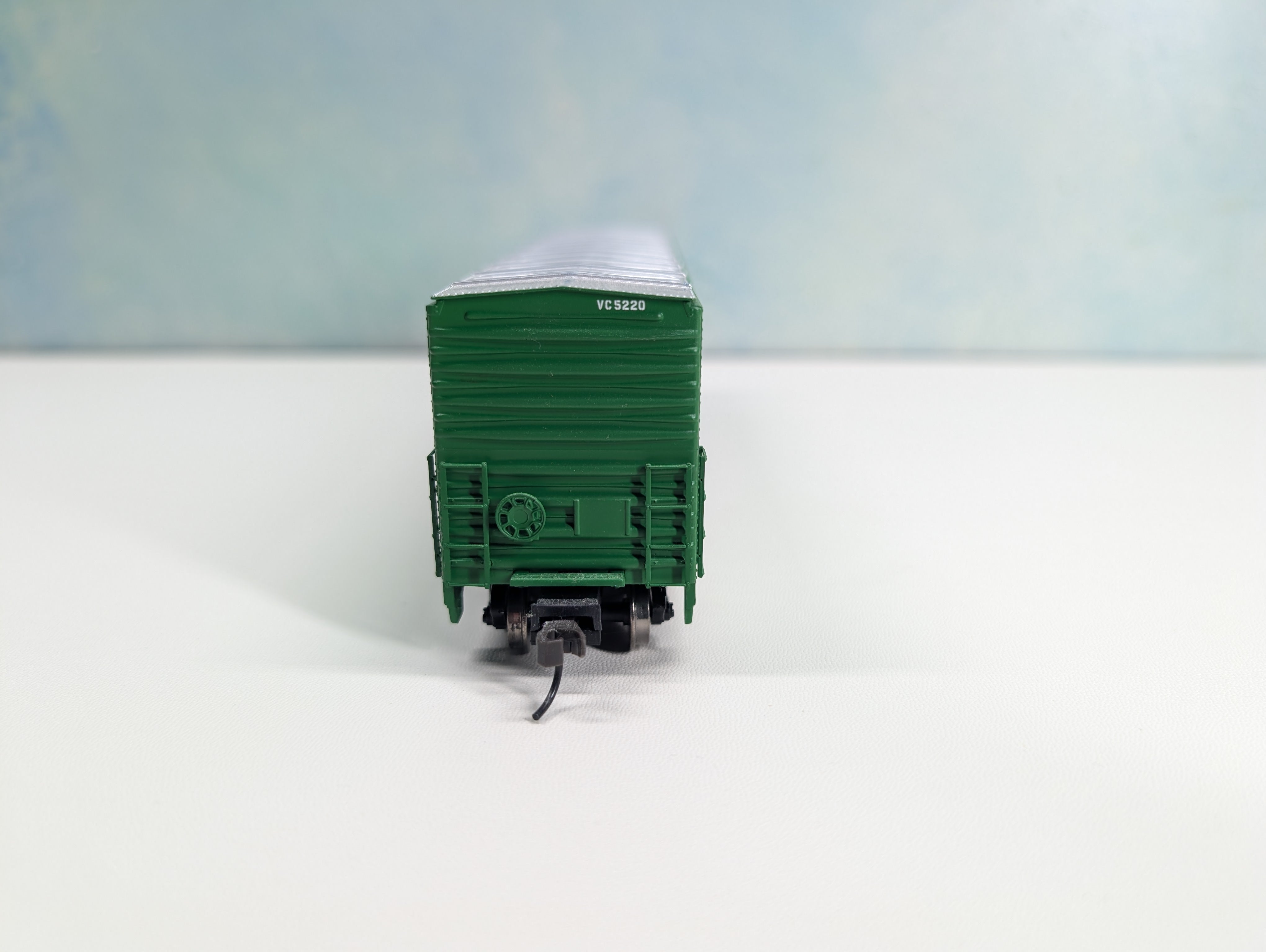 USED Atlas HO Scale 52' Double Plug Door Box Car Virginia Central VC #5220 Metal Wheels