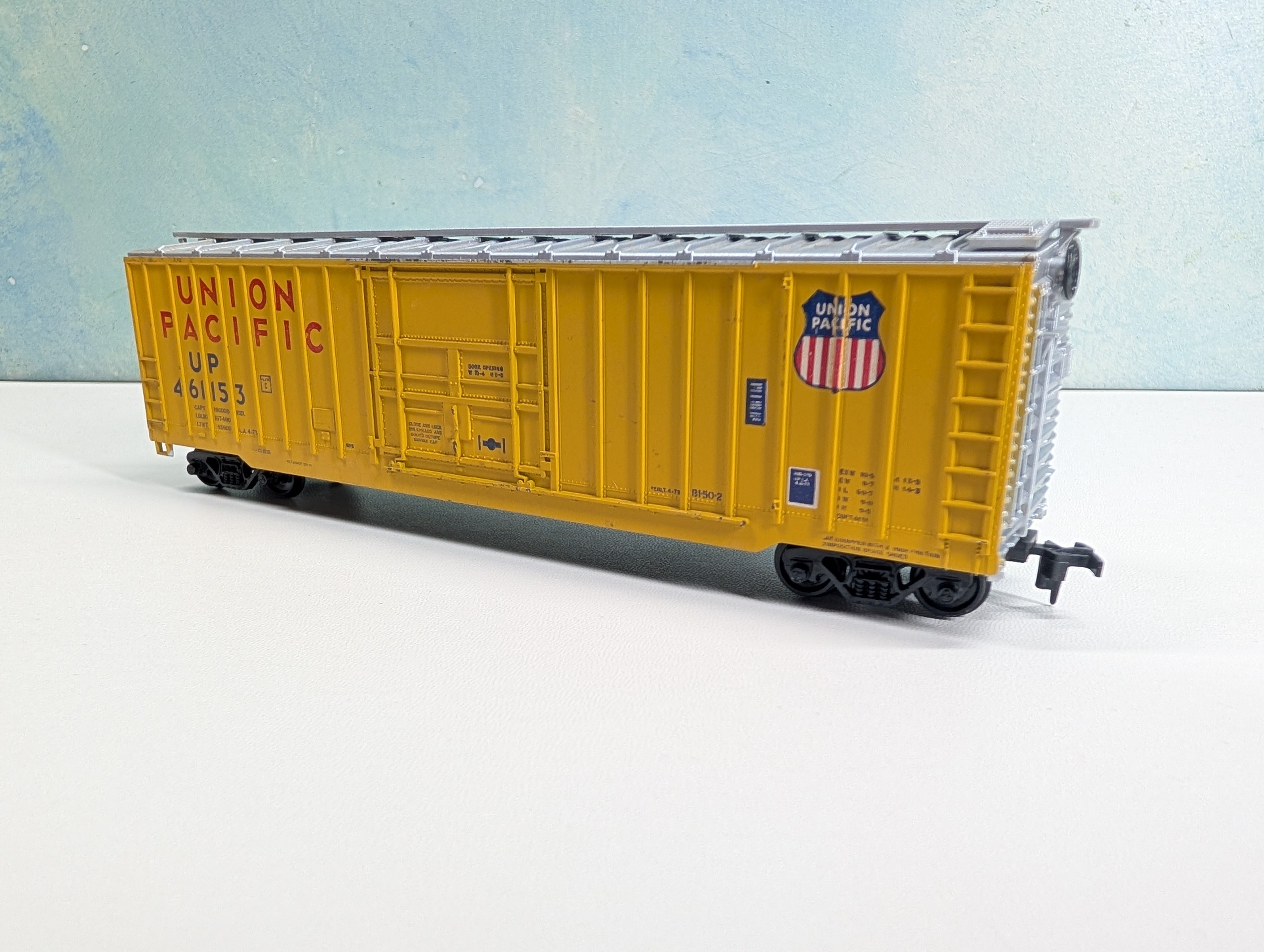 USED Athearn HO Scale 50' Box Car Union Pacific UP #461153
