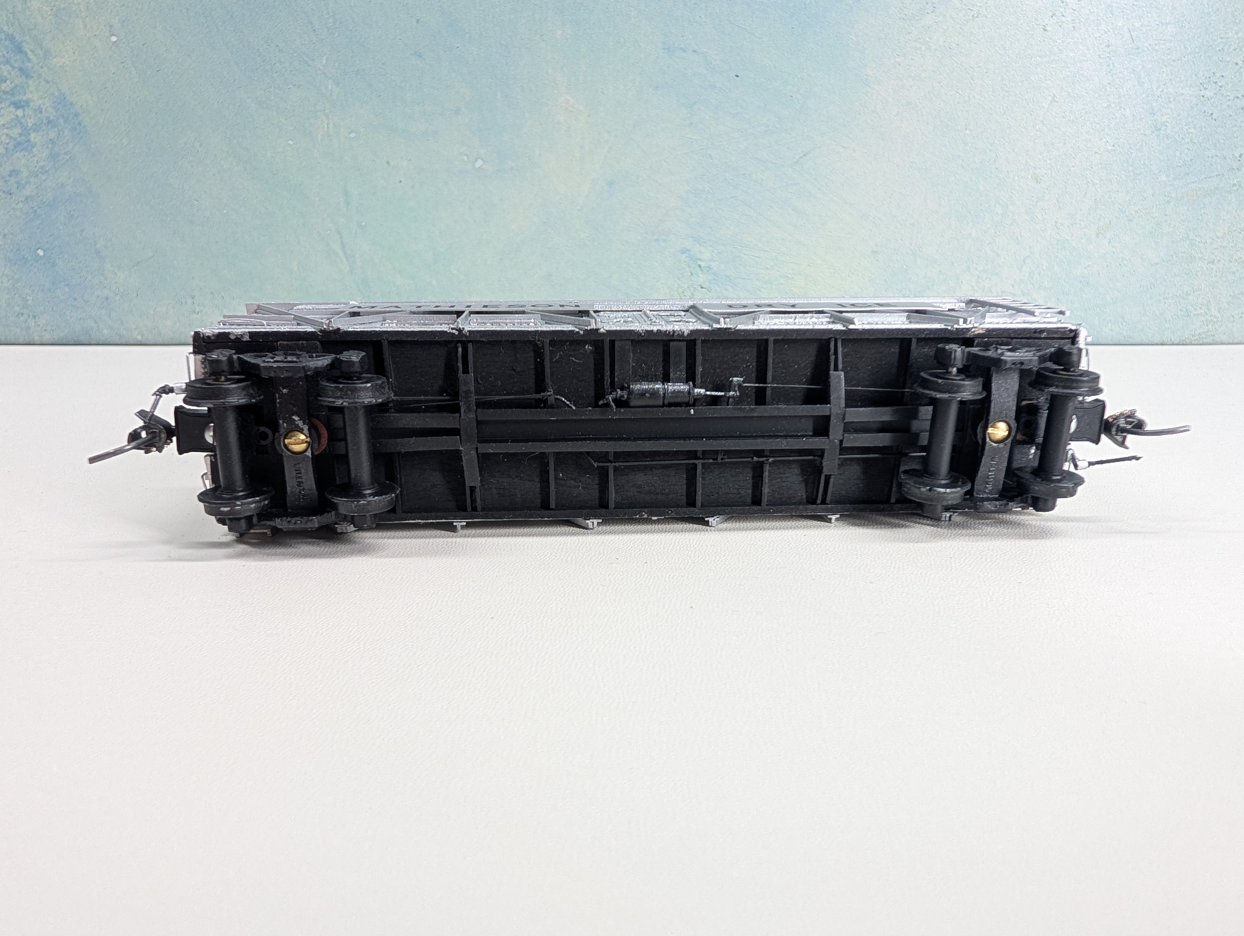 USED Ambroid HO Scale 41' Reefer Mathieson Dry Ice NX #8840 Assembled Wood Kit