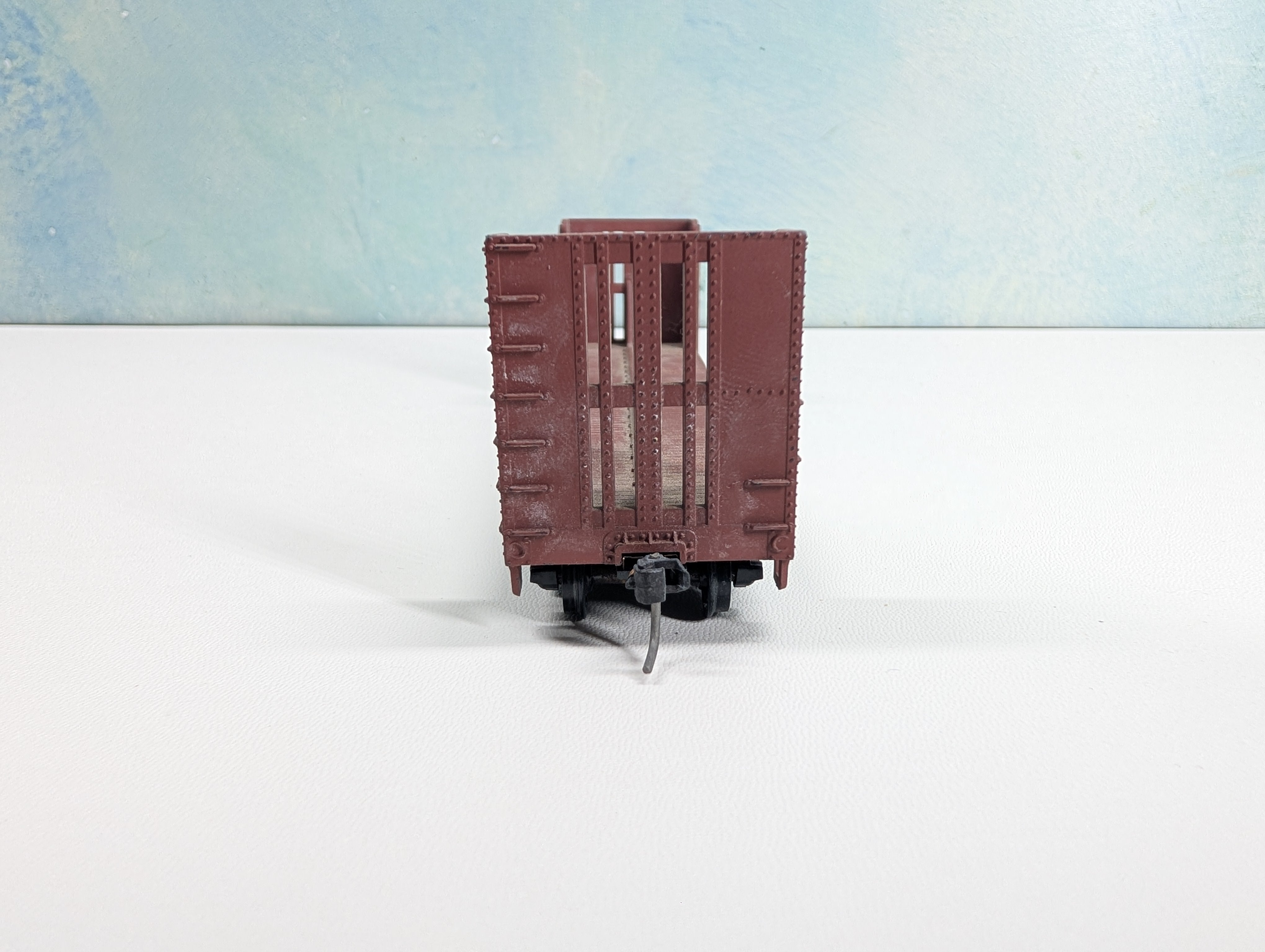 USED Athearn HO Scale Bulkhead Flat Car Southern Pacific SP #23507