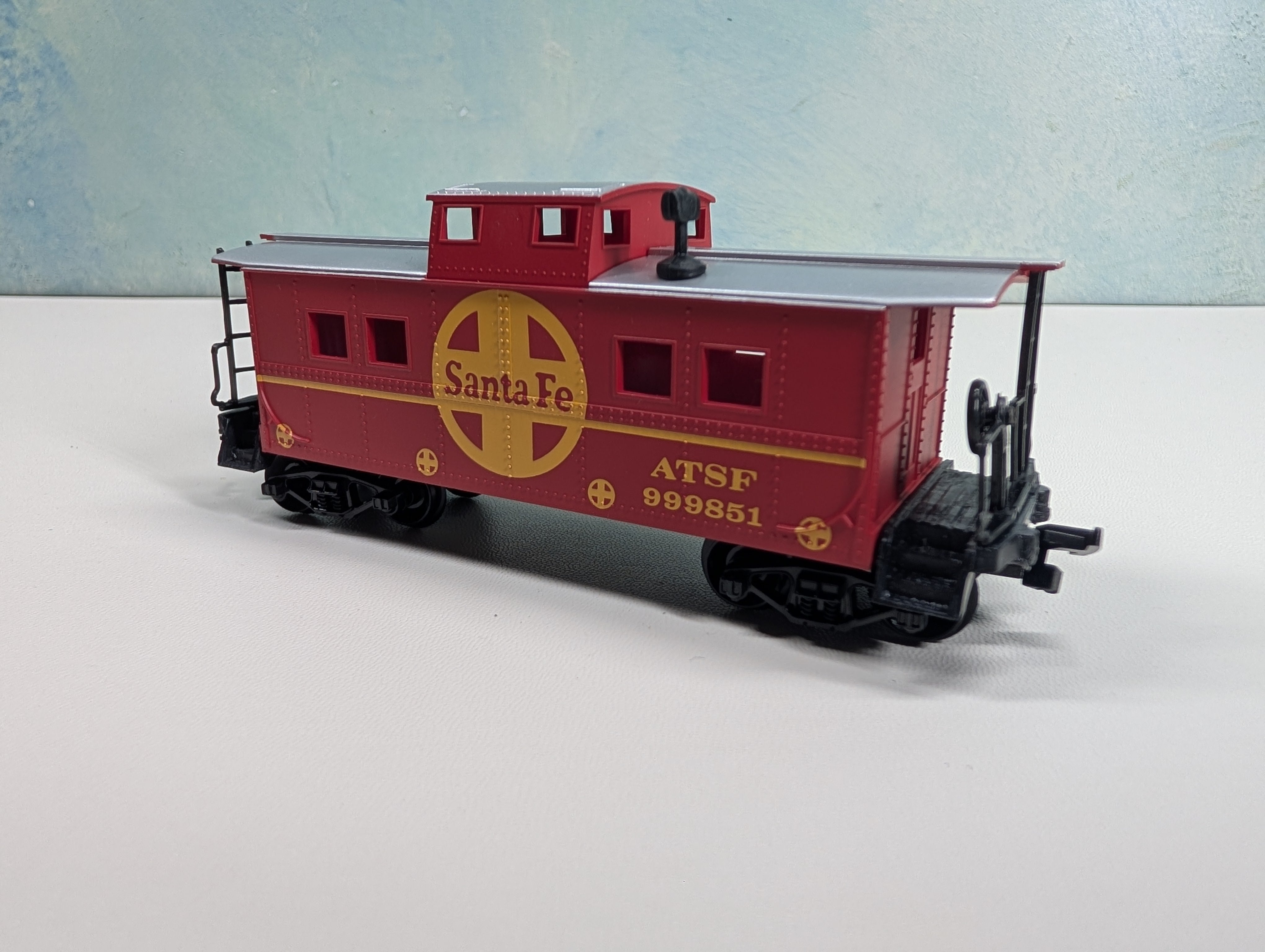 USED Life-Like HO Scale Caboose Santa Fe ATSF #999851