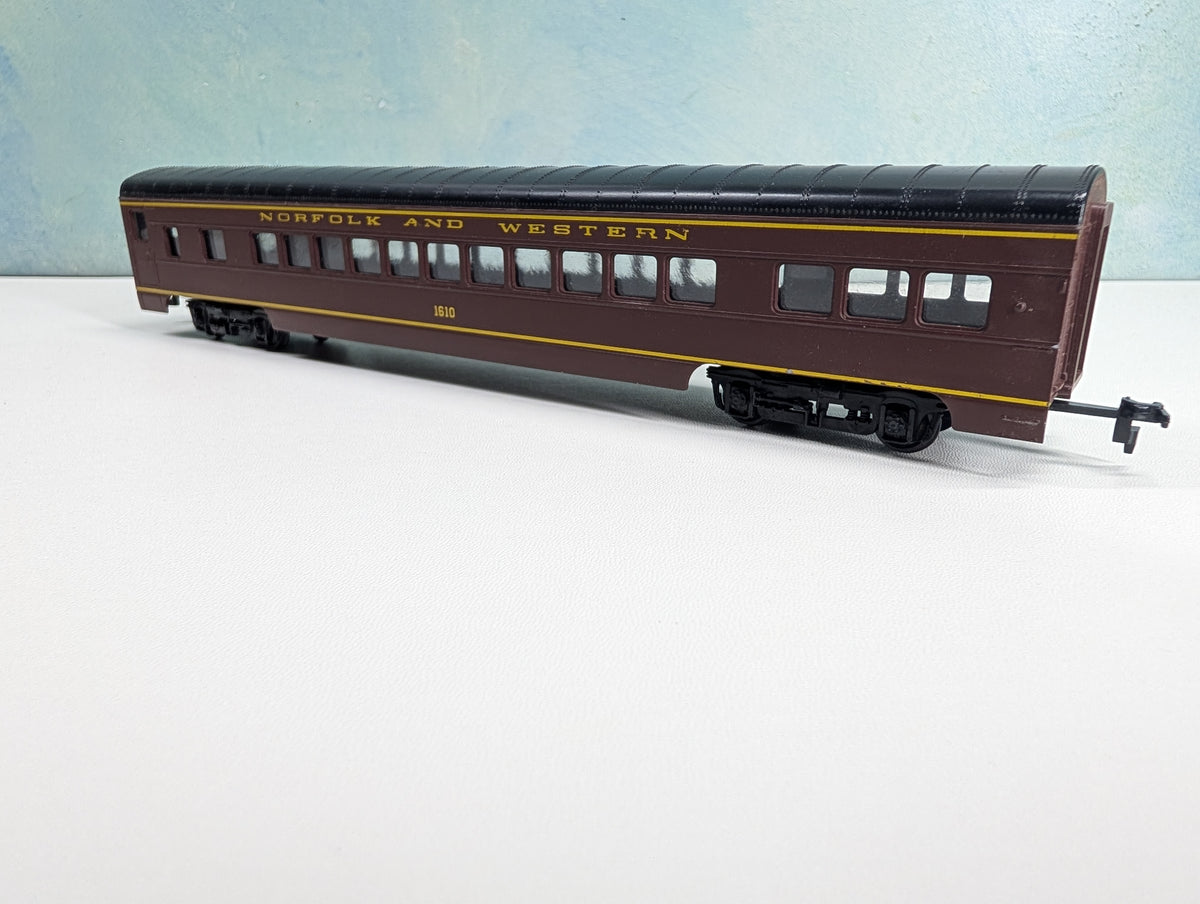 USED Con-Cor HO Scale Passenger Car Norfolk & Western #1610