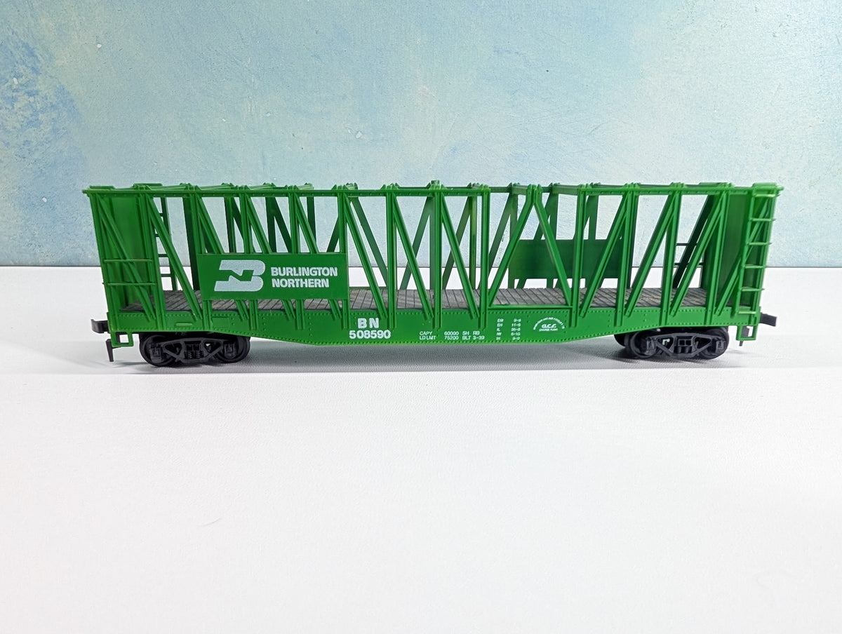 USED Roco HO Scale Container Carrier Burlington Northern BN #508590
