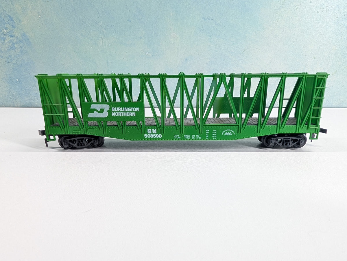 USED Roco HO Scale Container Carrier Burlington Northern BN #508590