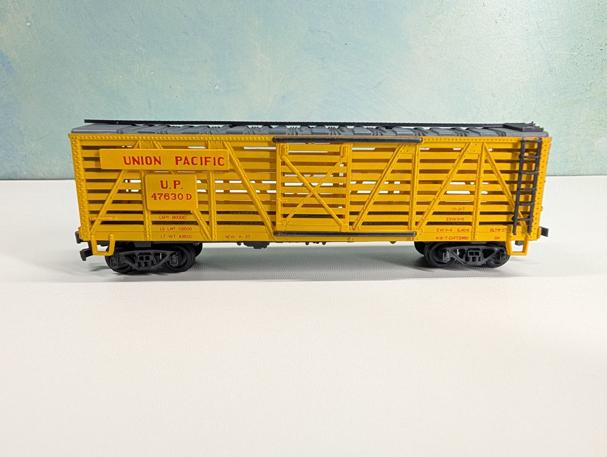 USED HO Scale Cattle Stock Car Union Pacific UP #47630D