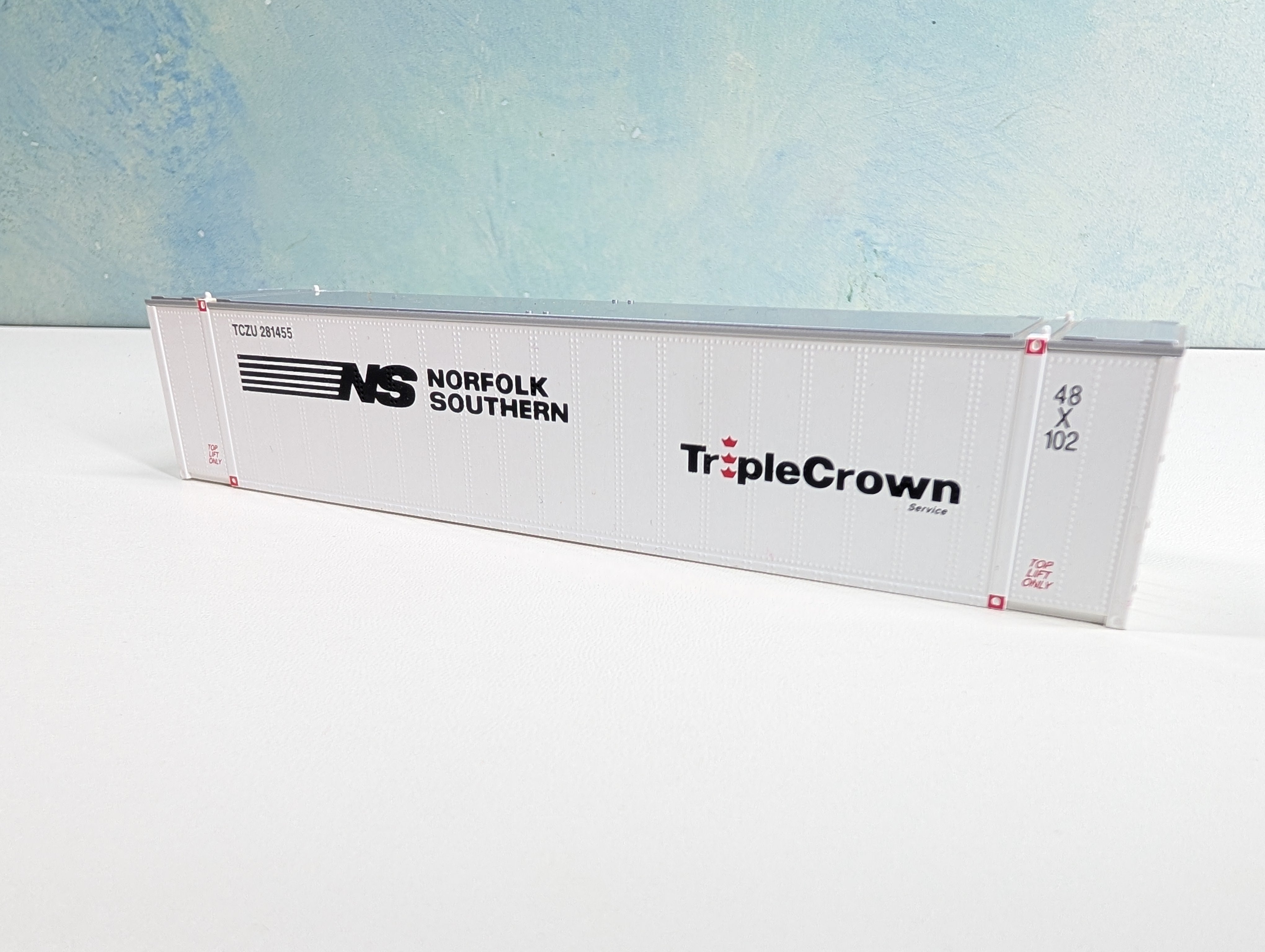 USED Con-Cor HO Scale 48' Container Norfolk Southern Triple Crown