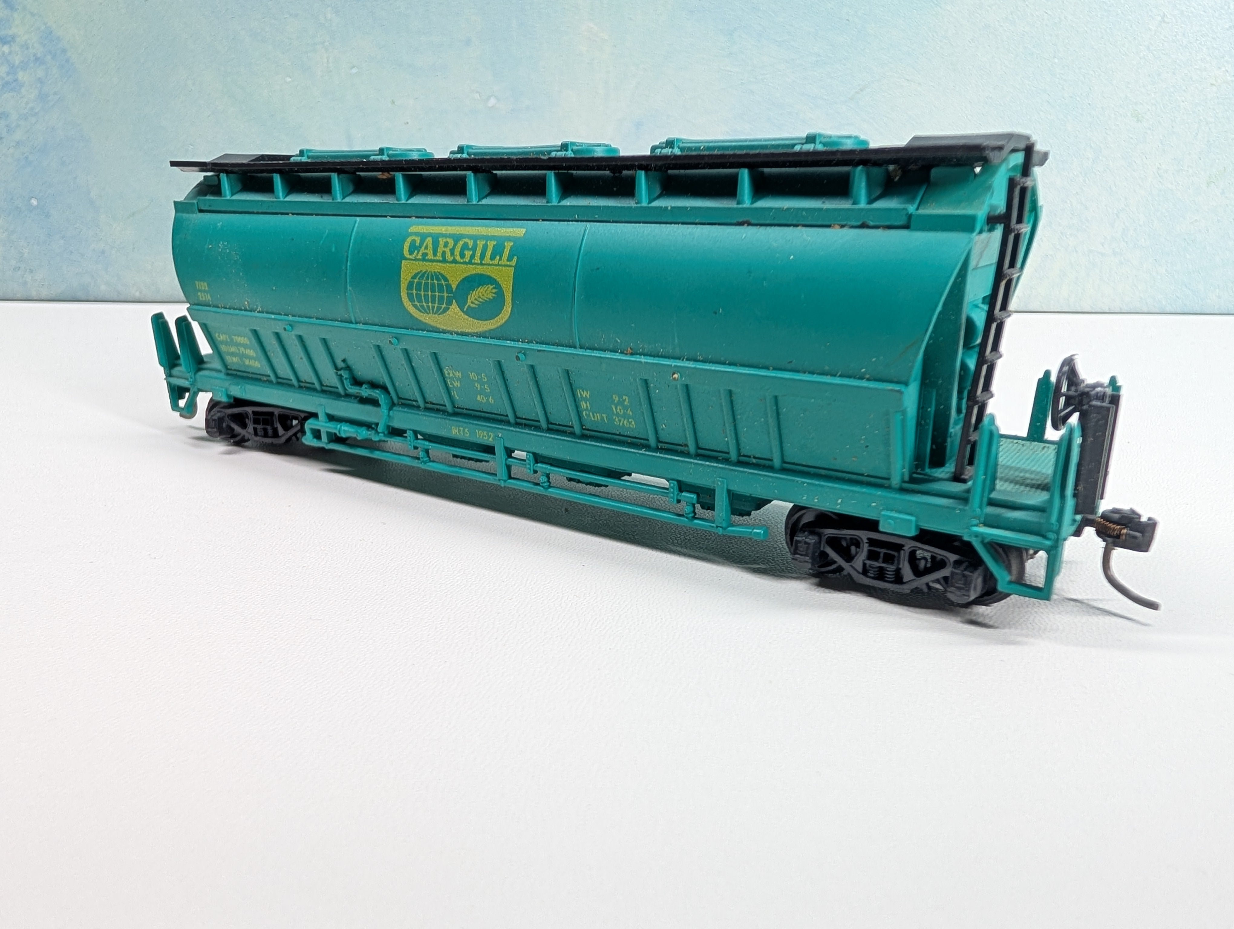 USED Roco HO Scale ACF Centerflow Covered Hopper Cargill TIDX #2514