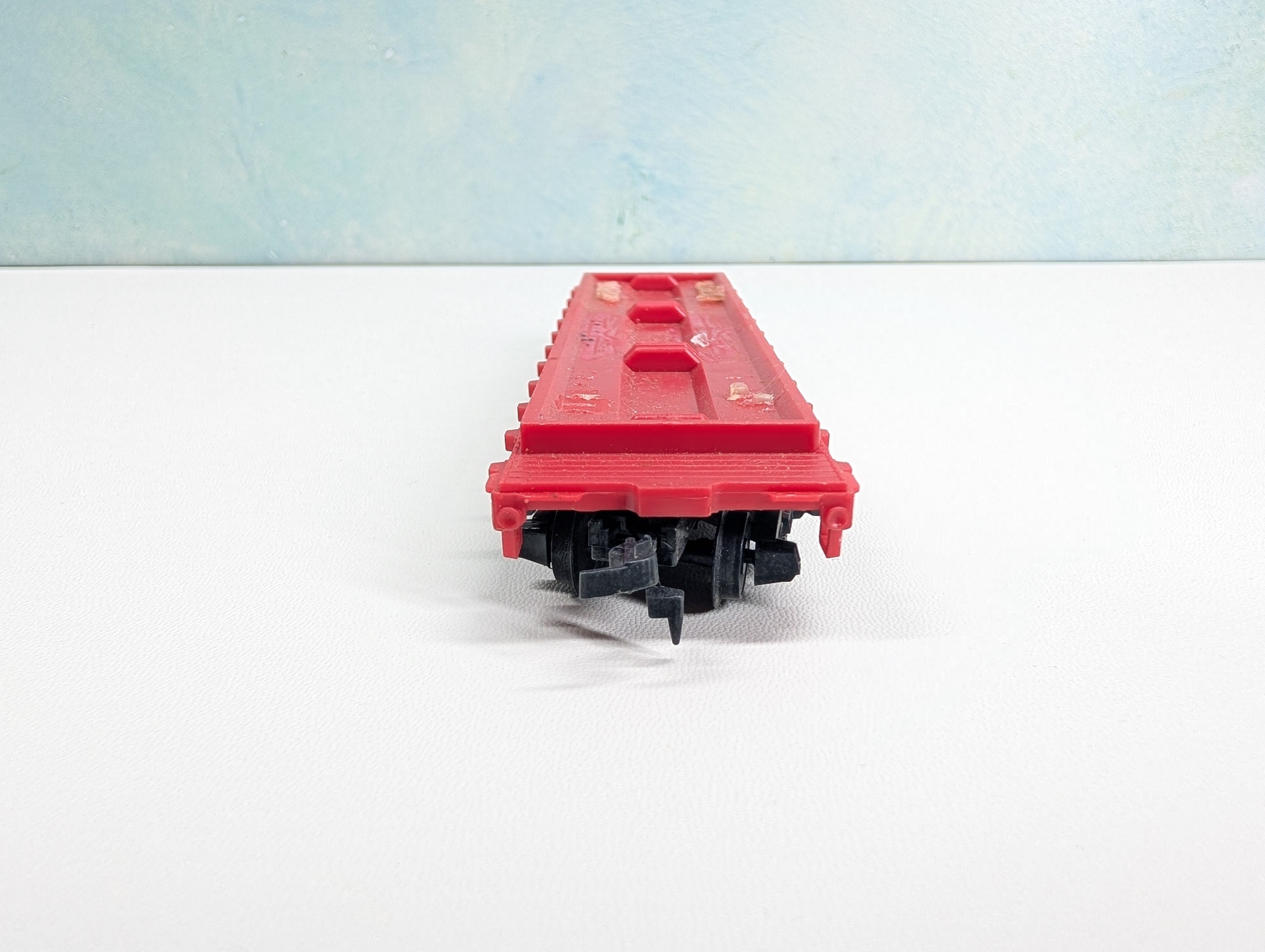 USED Tyco HO Scale Flat Car Great Northern