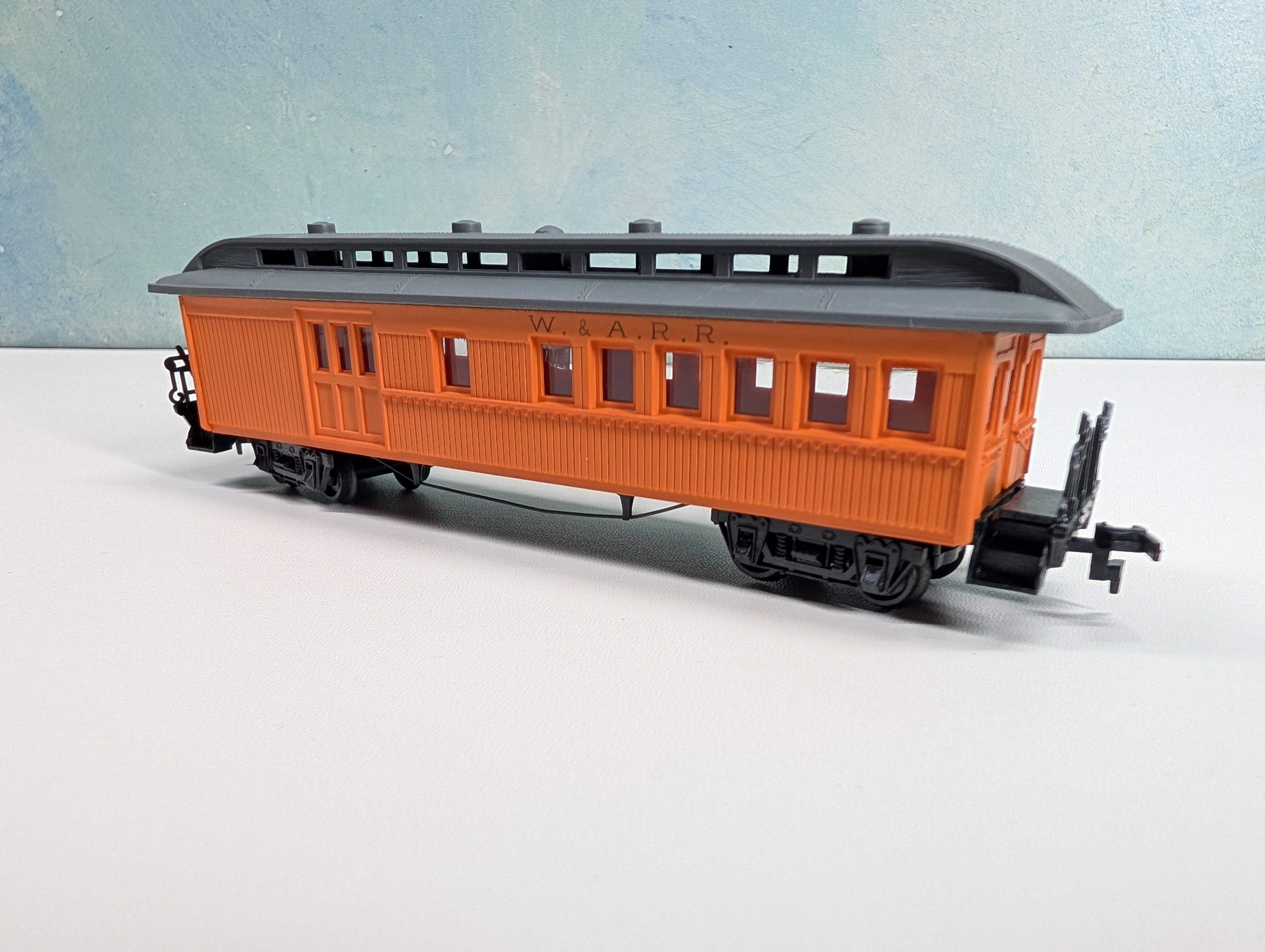 USED Pocher HO Scale Old Time Passenger Car Western & Atlantic W&A