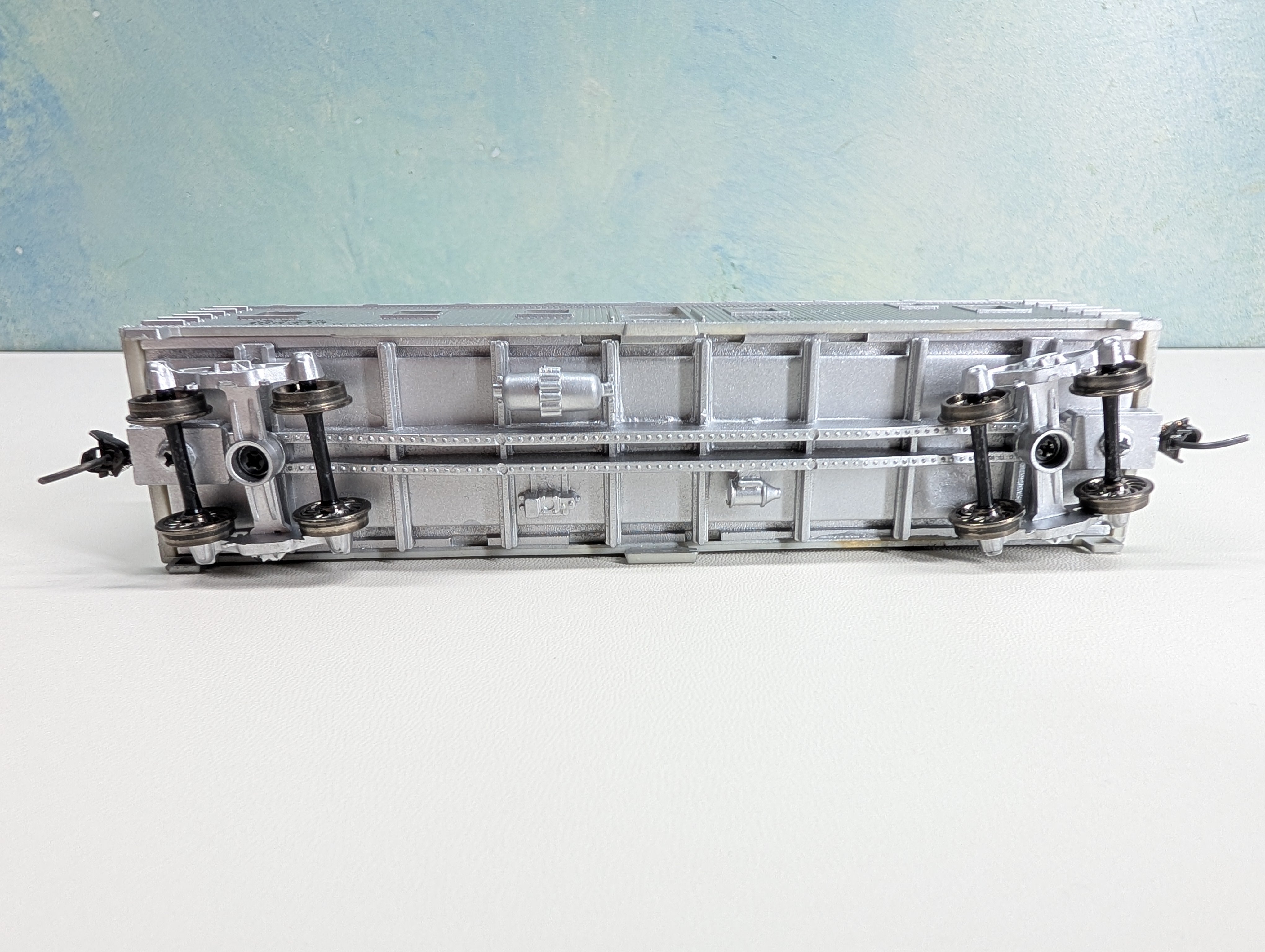USED HO Scale Maintenance Car, Kitchen Dining Santa Fe ATSF #198413 Metal Wheels