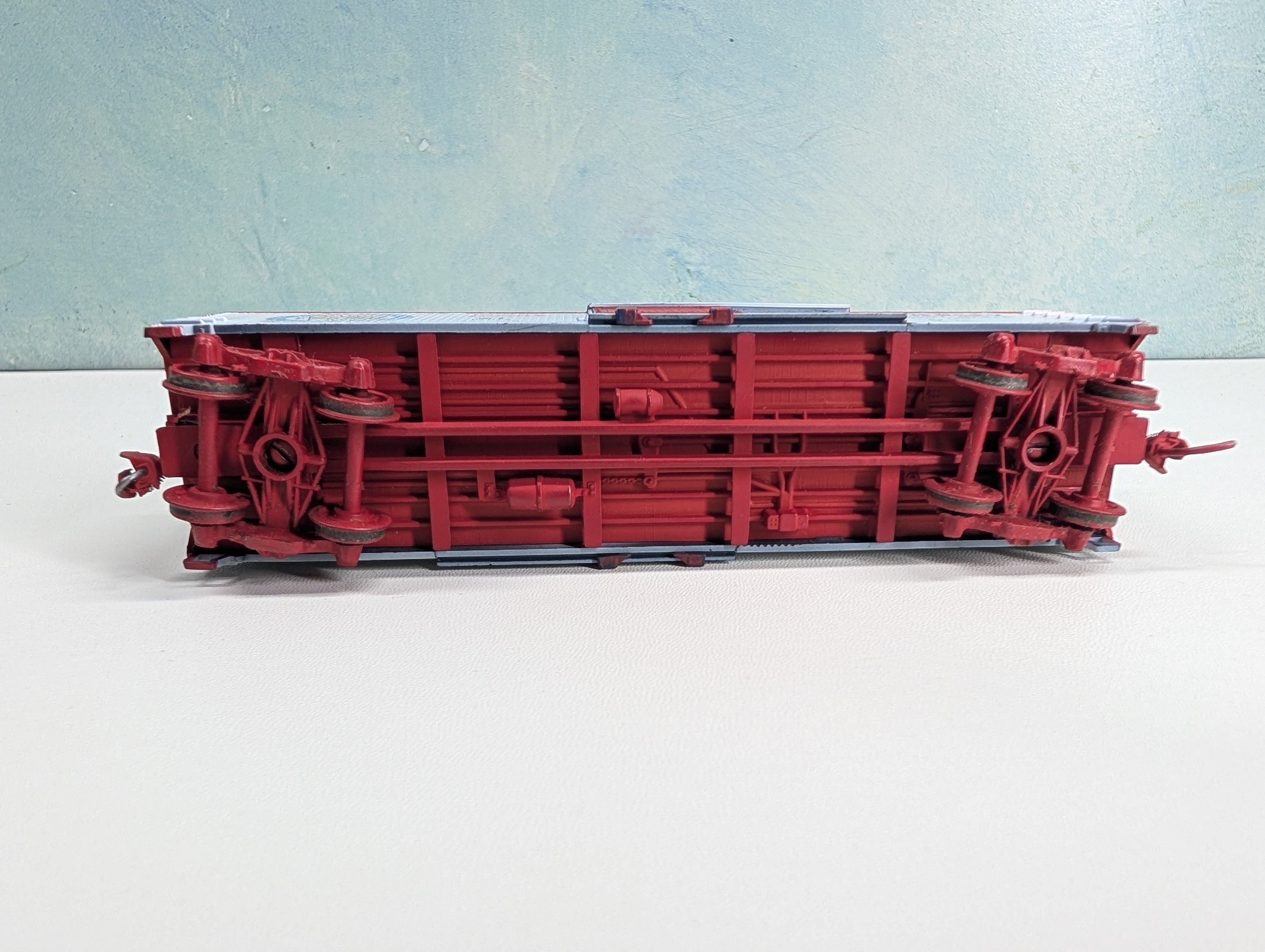 USED TRAIN MINIATURE HO Scale State Box Car New Jersey NJ #10103