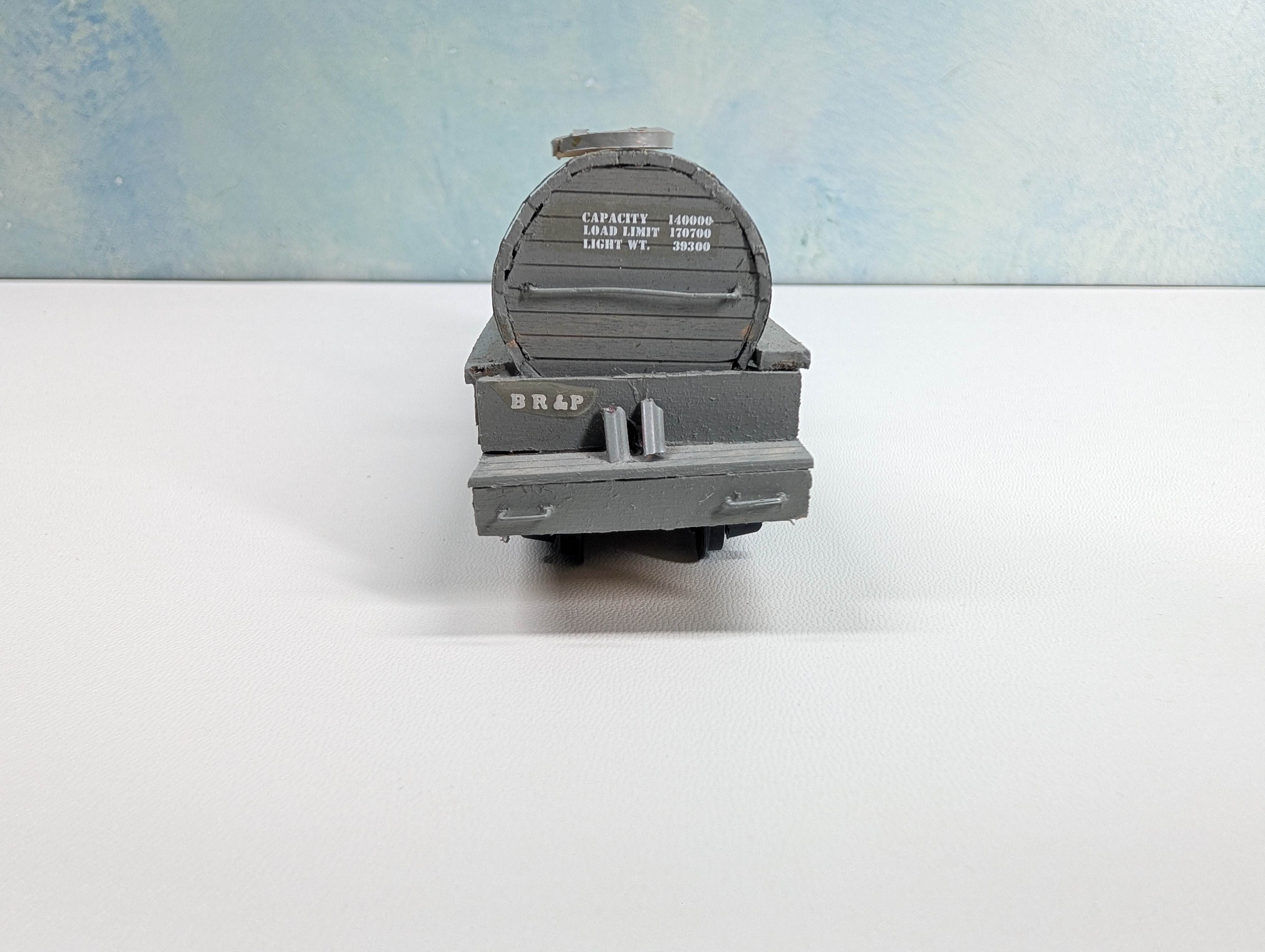 USED HO Scale Custom Wood Tank Car BR&P #11255
