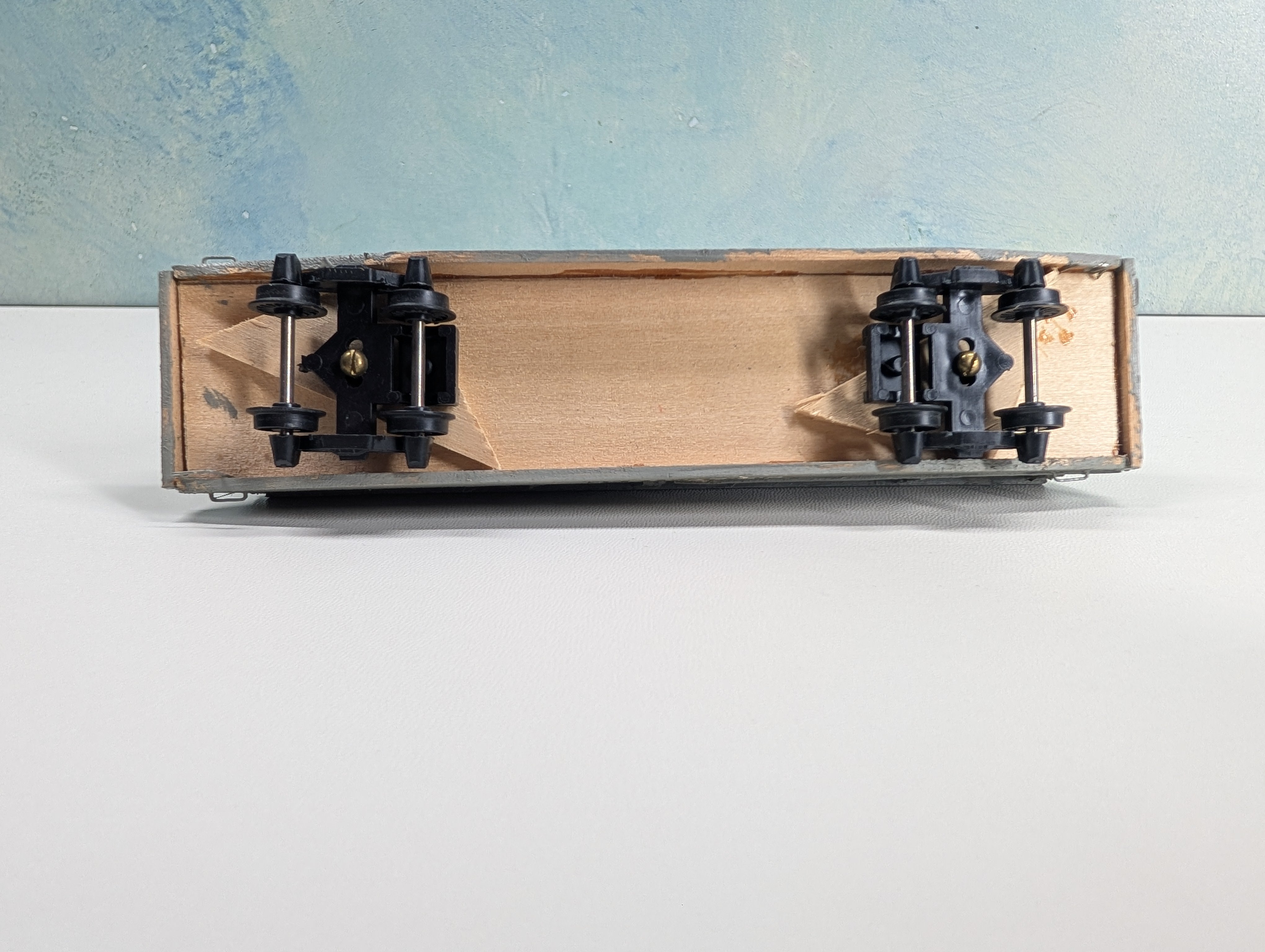 USED HO Scale Custom Wood Tank Car BR&P #11255