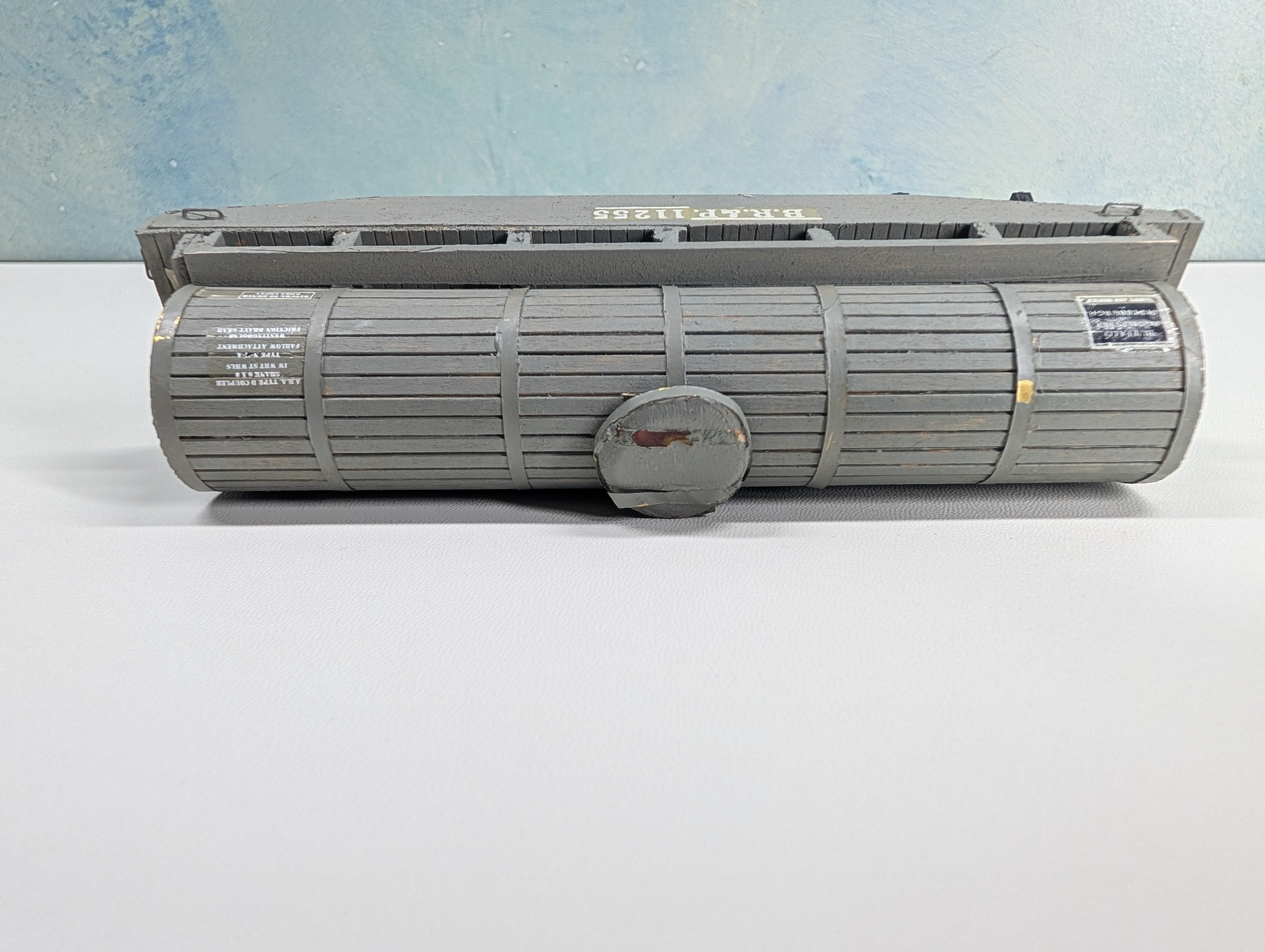 USED HO Scale Custom Wood Tank Car BR&P #11255