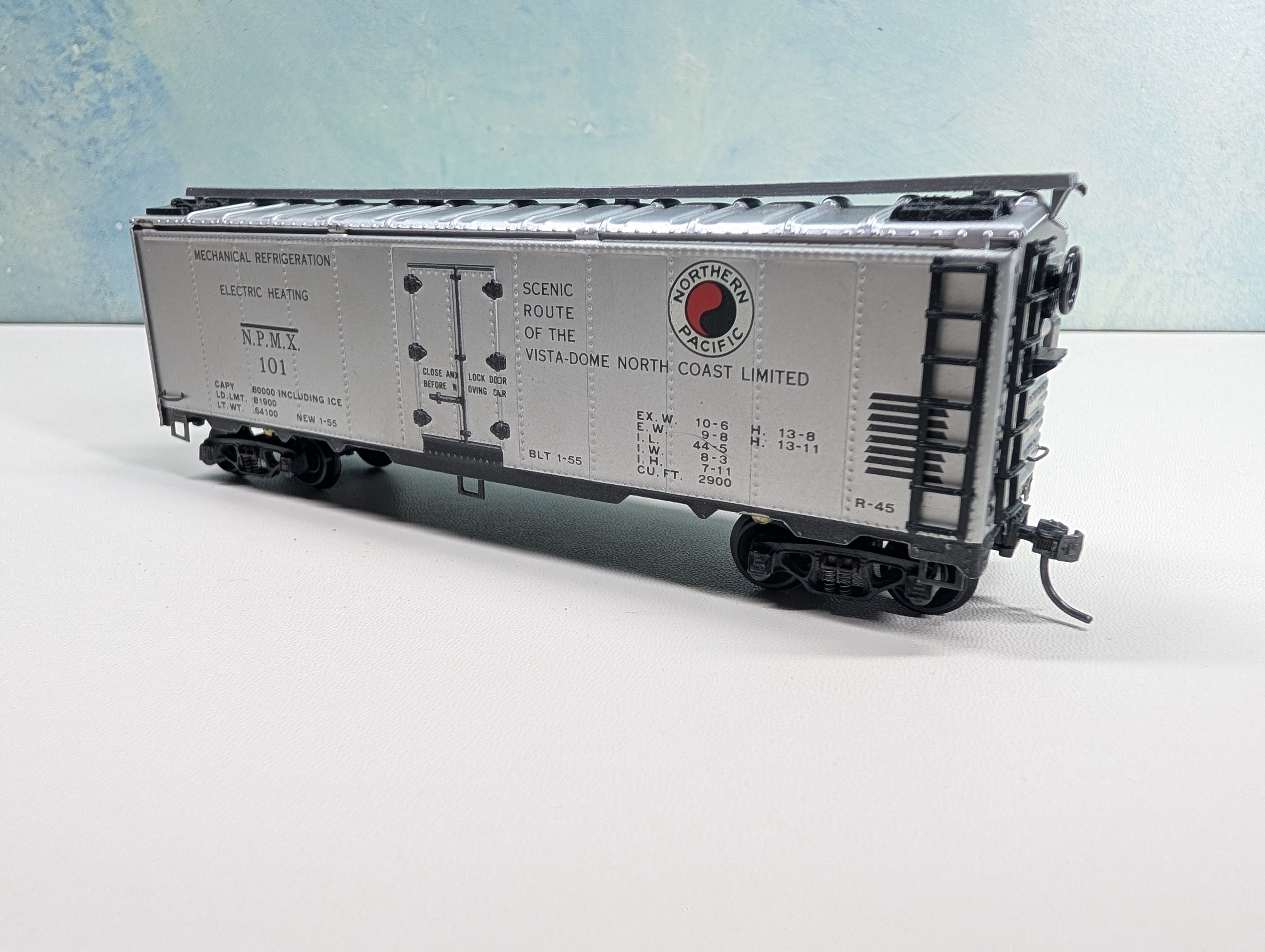 USED Varney HO Scale 40' Box Car Northern Pacific NP #101