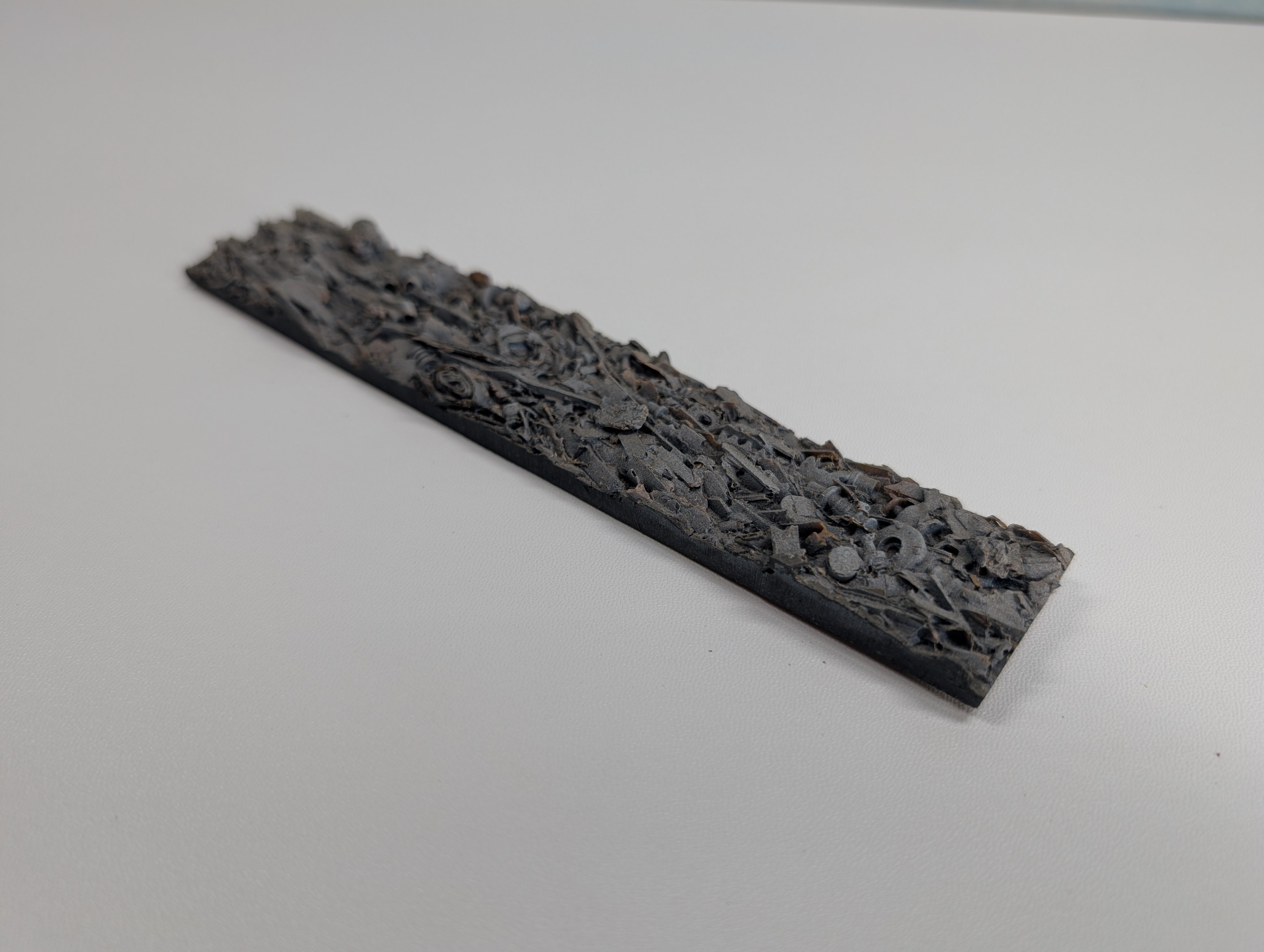 USED HO Scale Weathered Metal Scrap Load