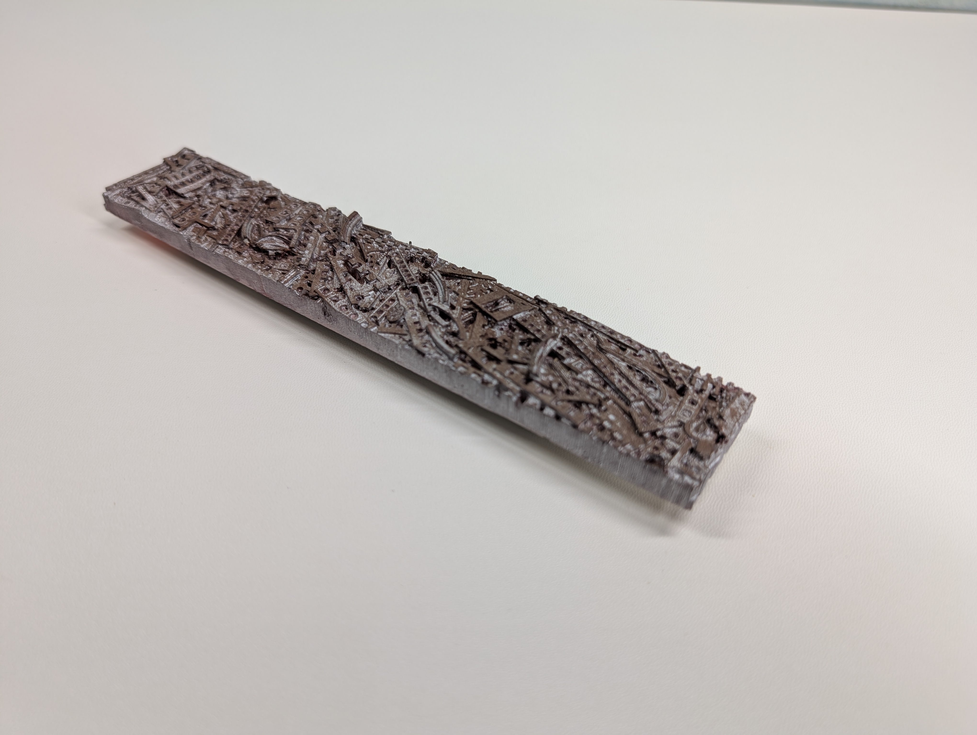 USED HO Scale Weathered Metal Scrap Load