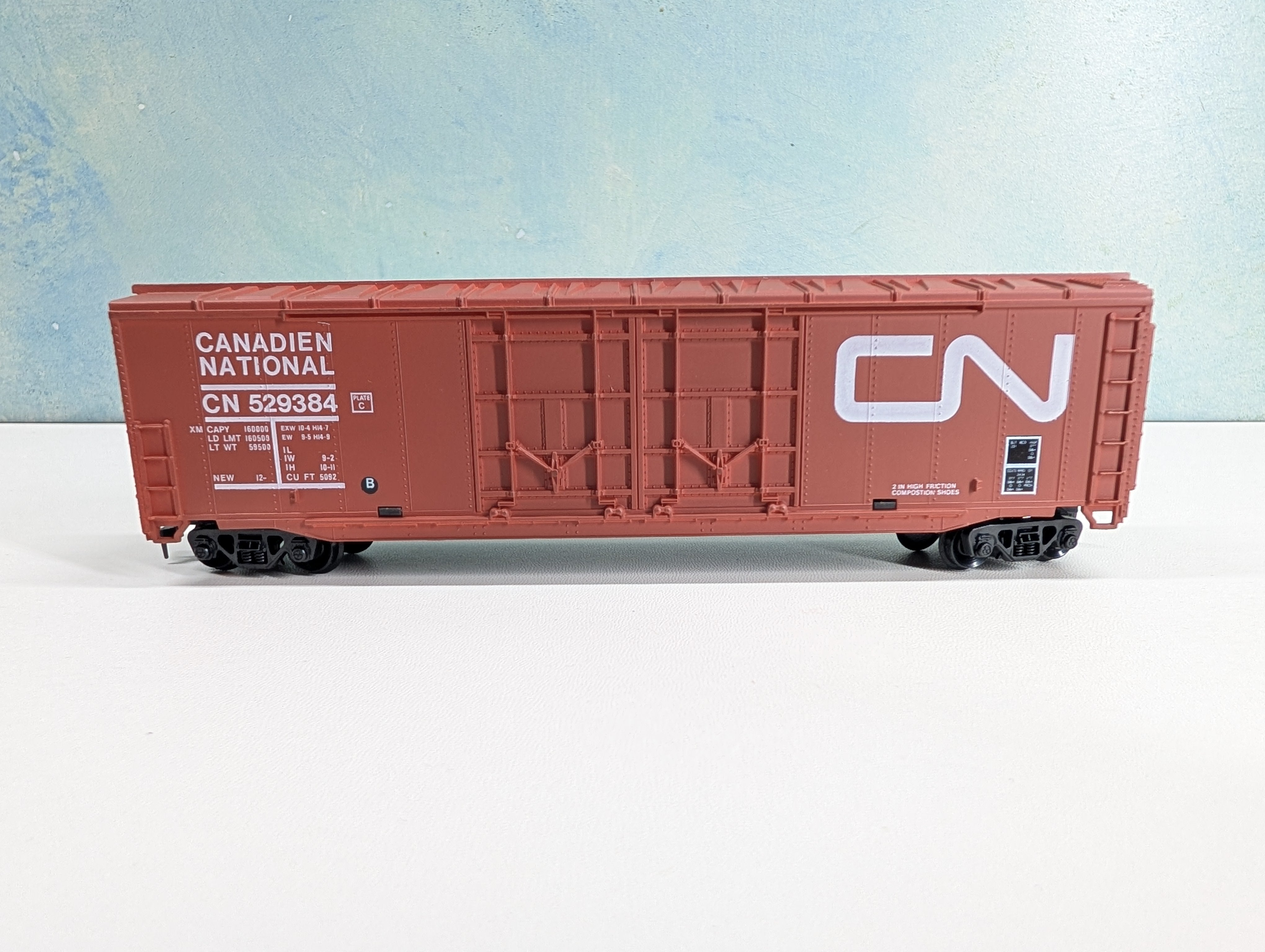 USED PEMCO HO Scale 50' Box Car Canadian National CN #529384