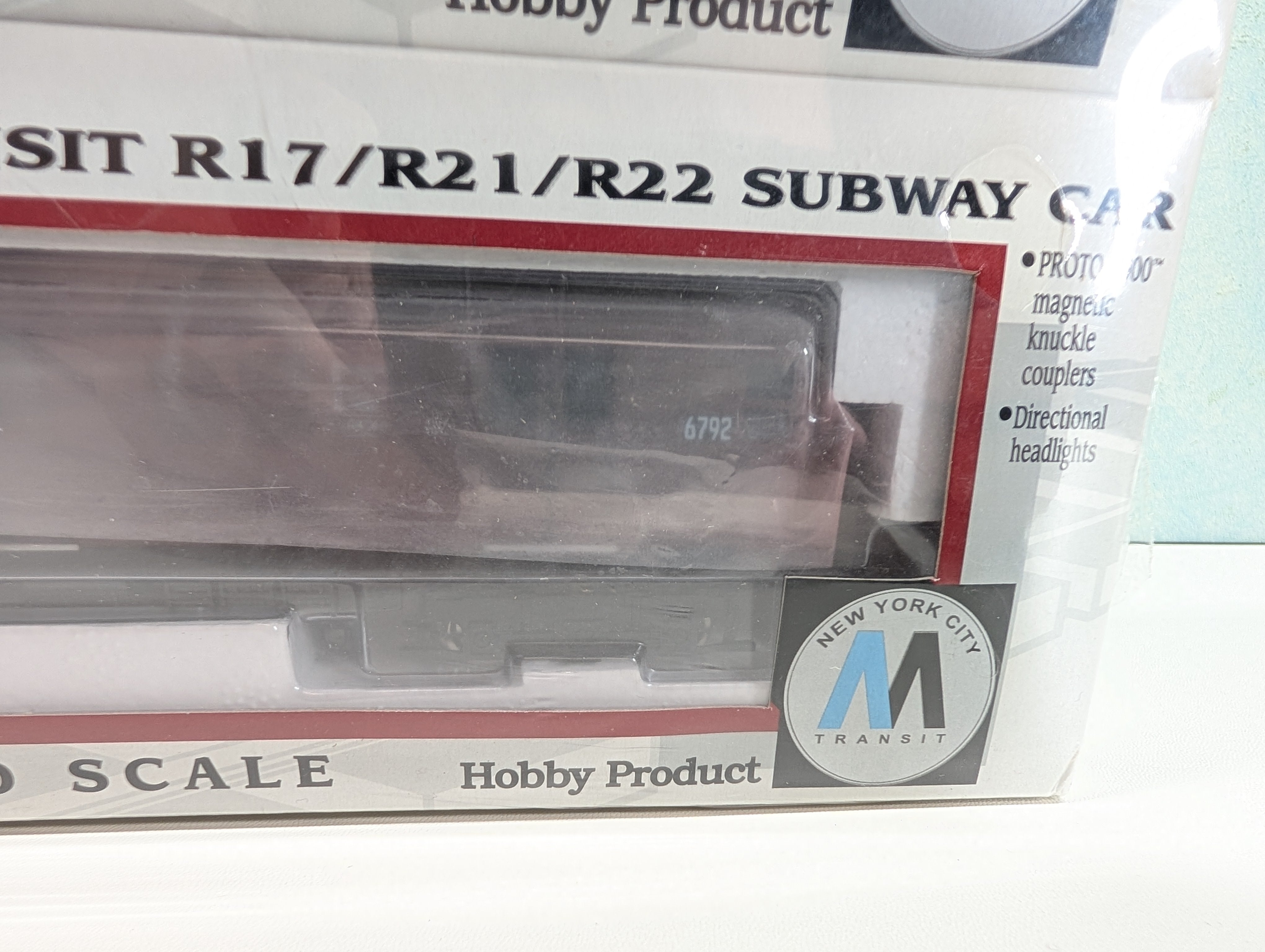 Life-Like 920-31017 HO Scale Proto 1000 Subway Cars (Sealed) R17 New York City Transit 1 Powered & 3 Unpowered Set DC