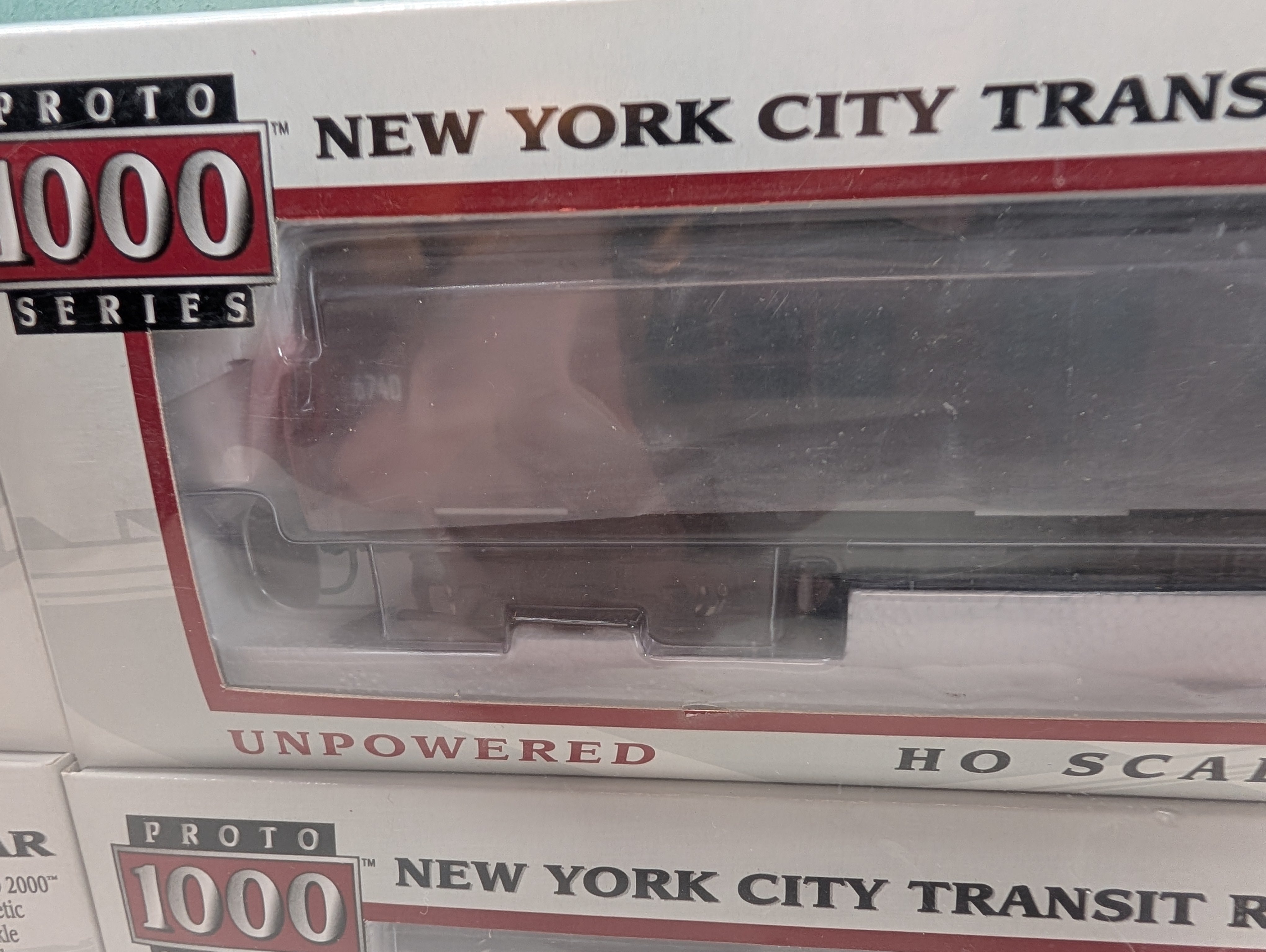Life-Like 920-31017 HO Scale Proto 1000 Subway Cars (Sealed) R17 New York City Transit 1 Powered & 3 Unpowered Set DC