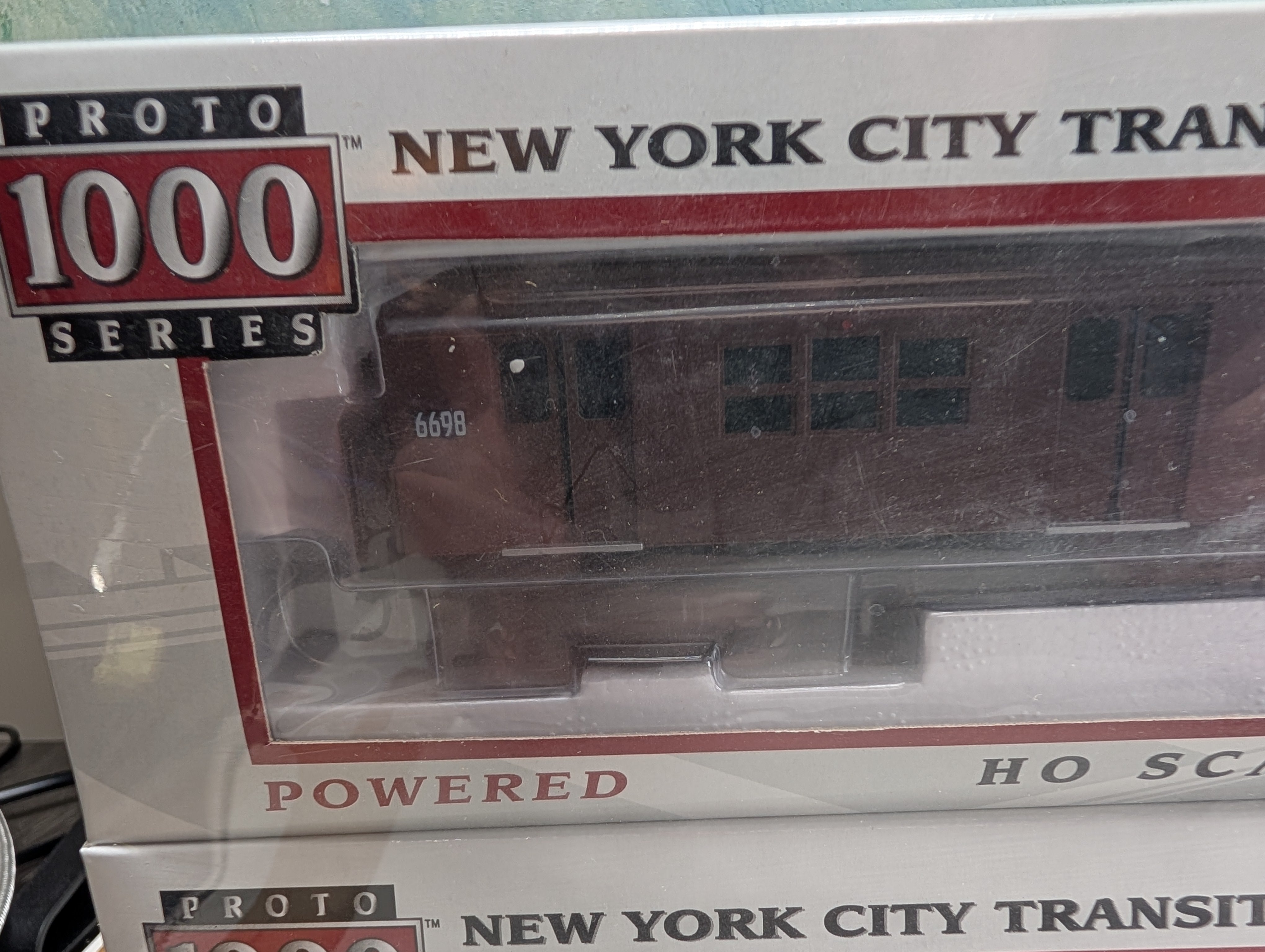 Life-Like 920-31017 HO Scale Proto 1000 Subway Cars (Sealed) R17 New York City Transit 1 Powered & 3 Unpowered Set DC
