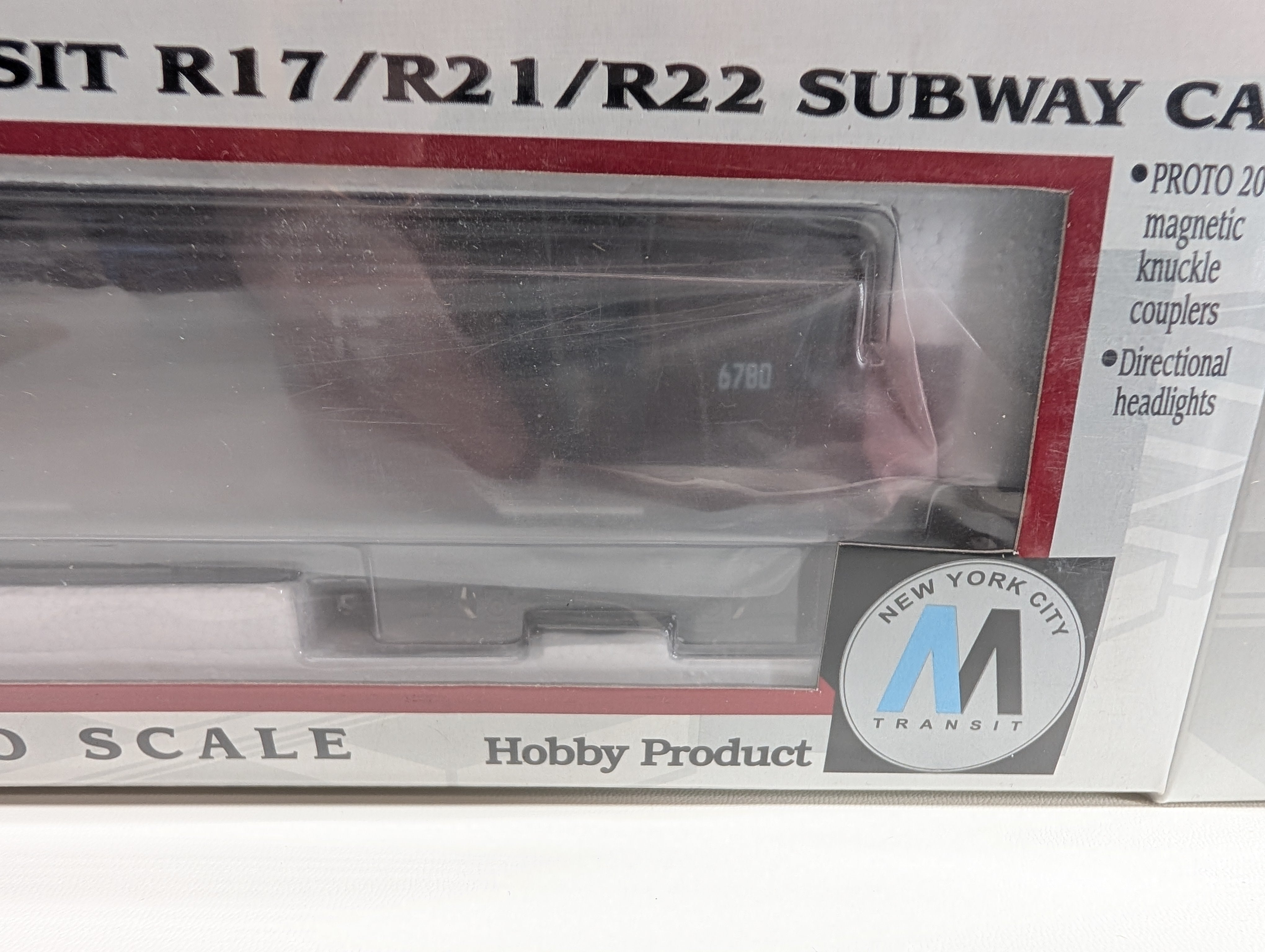Life-Like 920-31017 HO Scale Proto 1000 Subway Cars (Sealed) R17 New York City Transit 1 Powered & 3 Unpowered Set DC