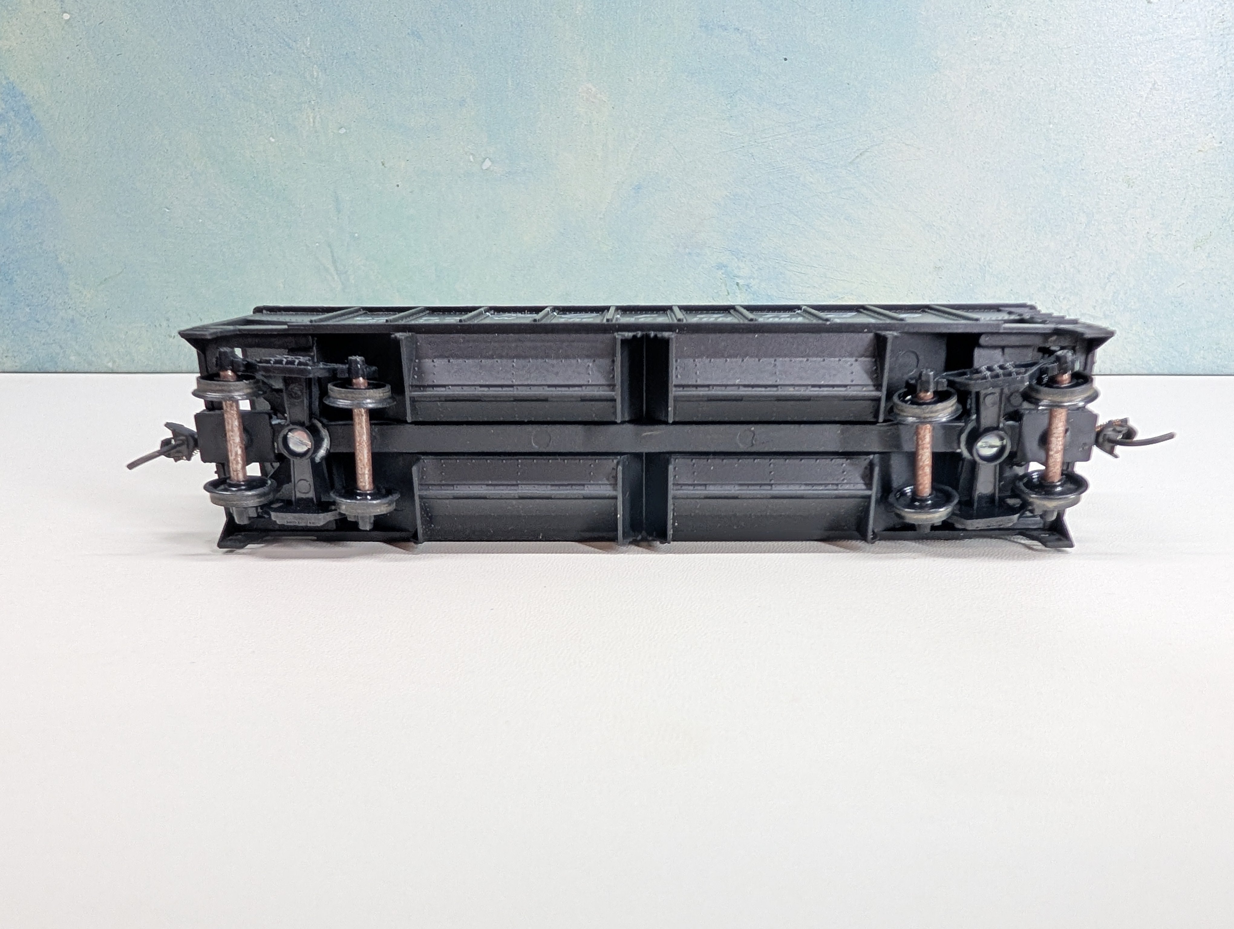 USED Roundhouse 1564 HO Scale Ballast Car Rib-Side Rio Grande D&RGW #25135