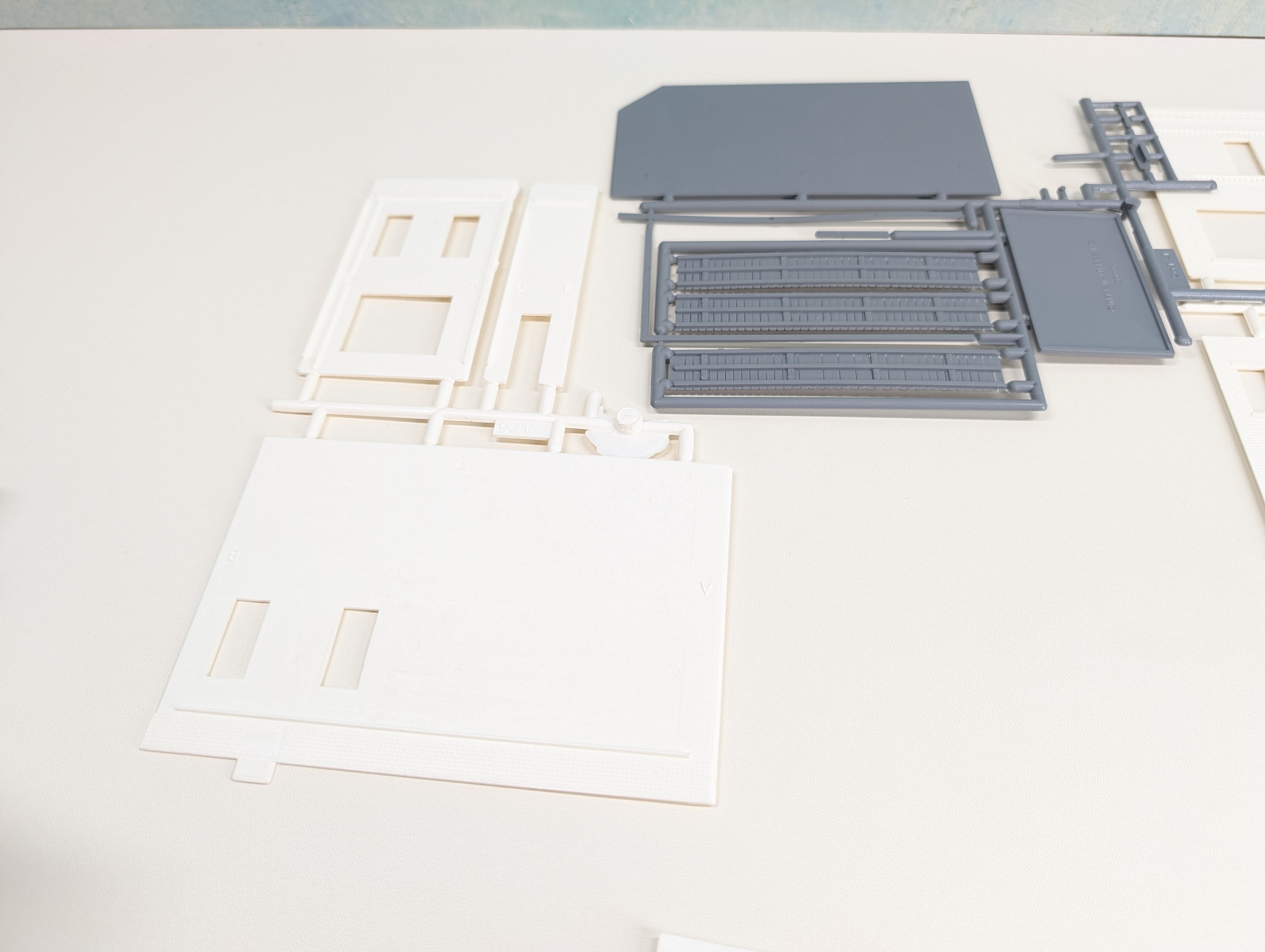USED Walthers Cornerstone 933-3034 HO Scale Adam's Ribs Restaurant KIT