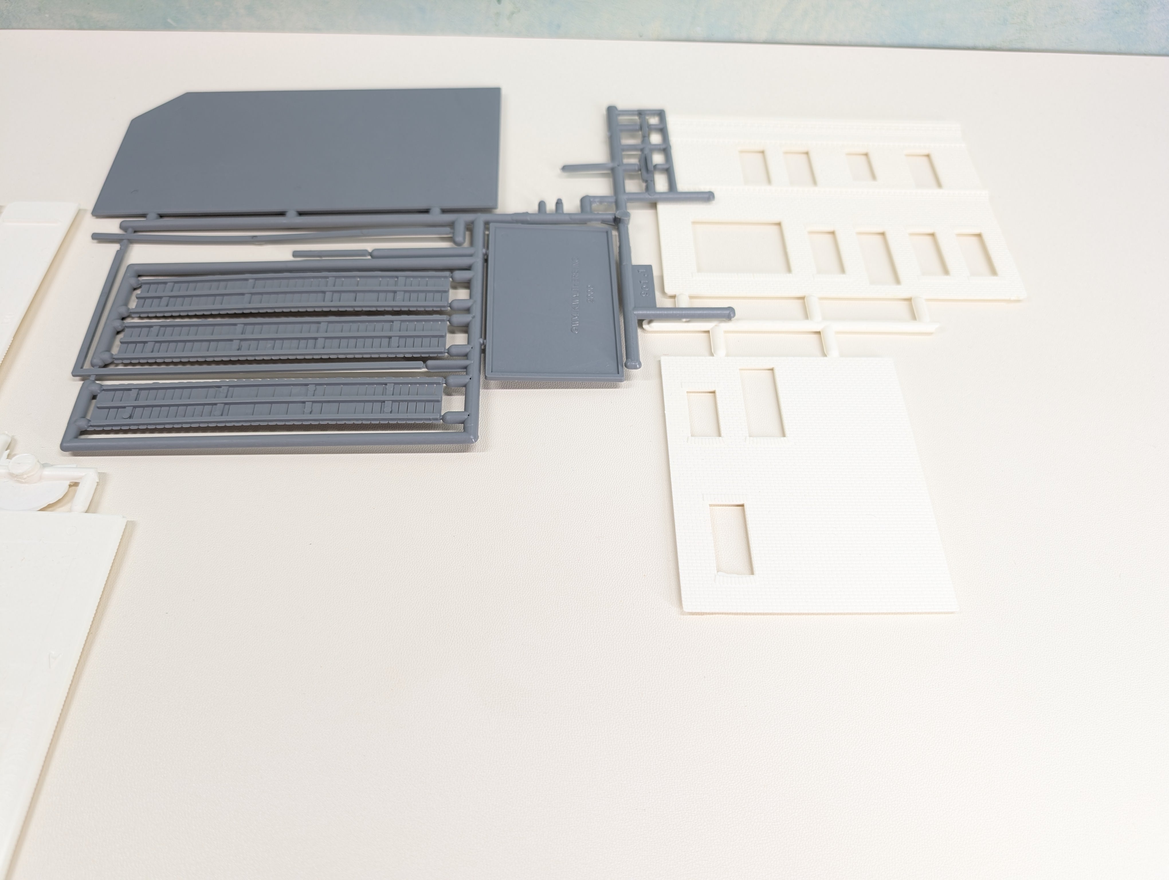 USED Walthers Cornerstone 933-3034 HO Scale Adam's Ribs Restaurant KIT
